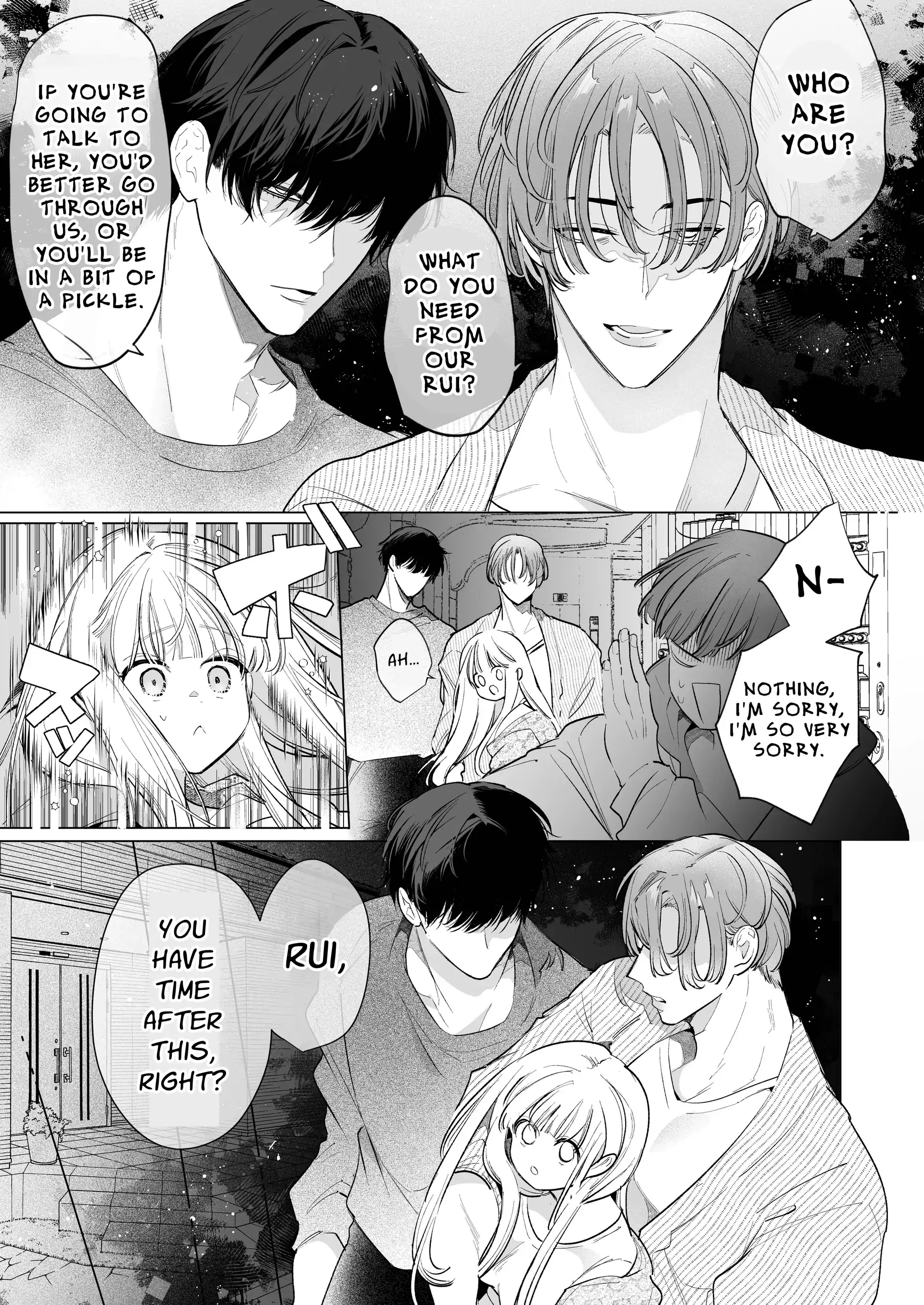 Friendship Breaking Maiden. ~wanting to be together forever, longtime friends have a threesome~ 14