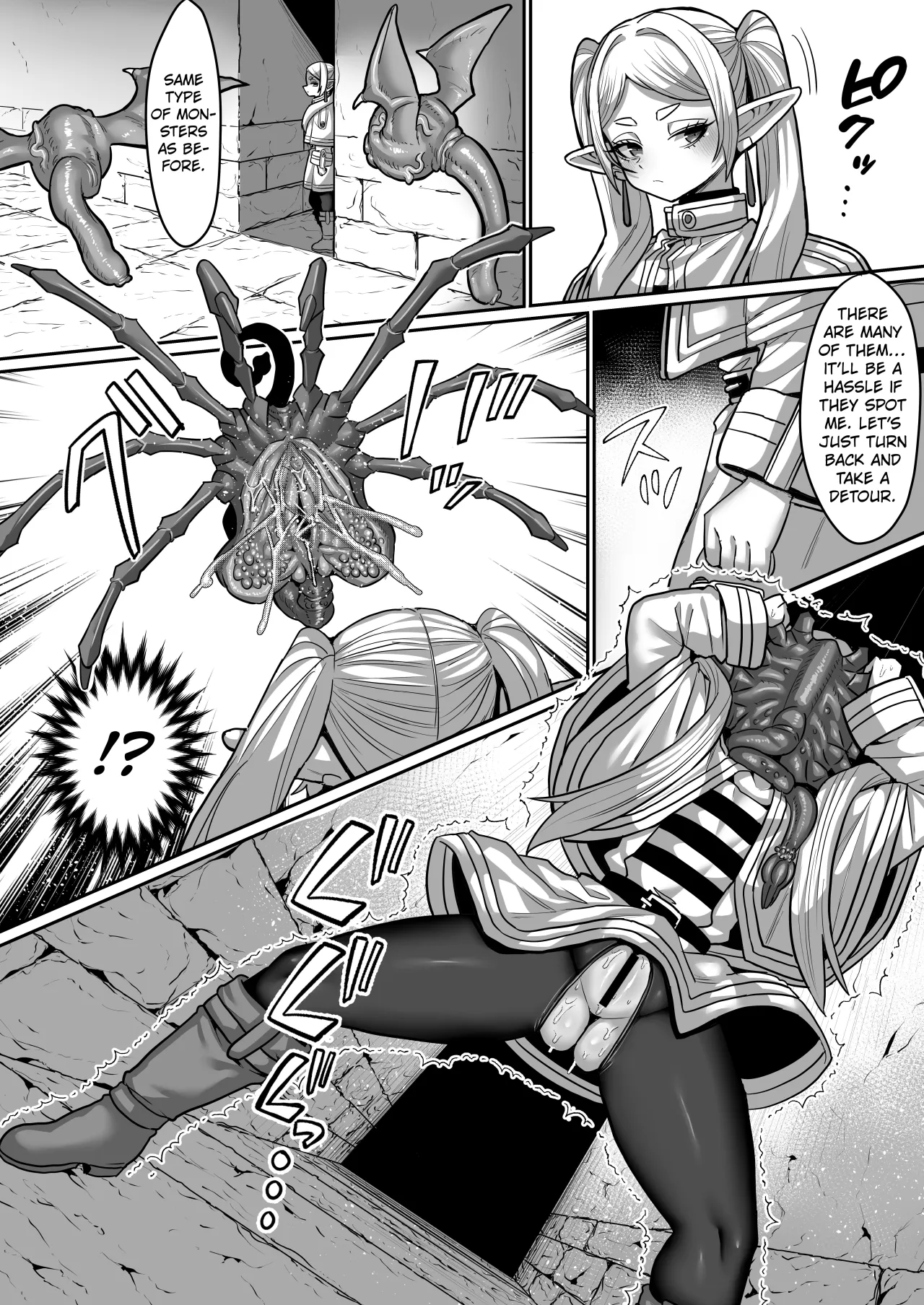 Frieren and the Erotic Trap Dungeon 13