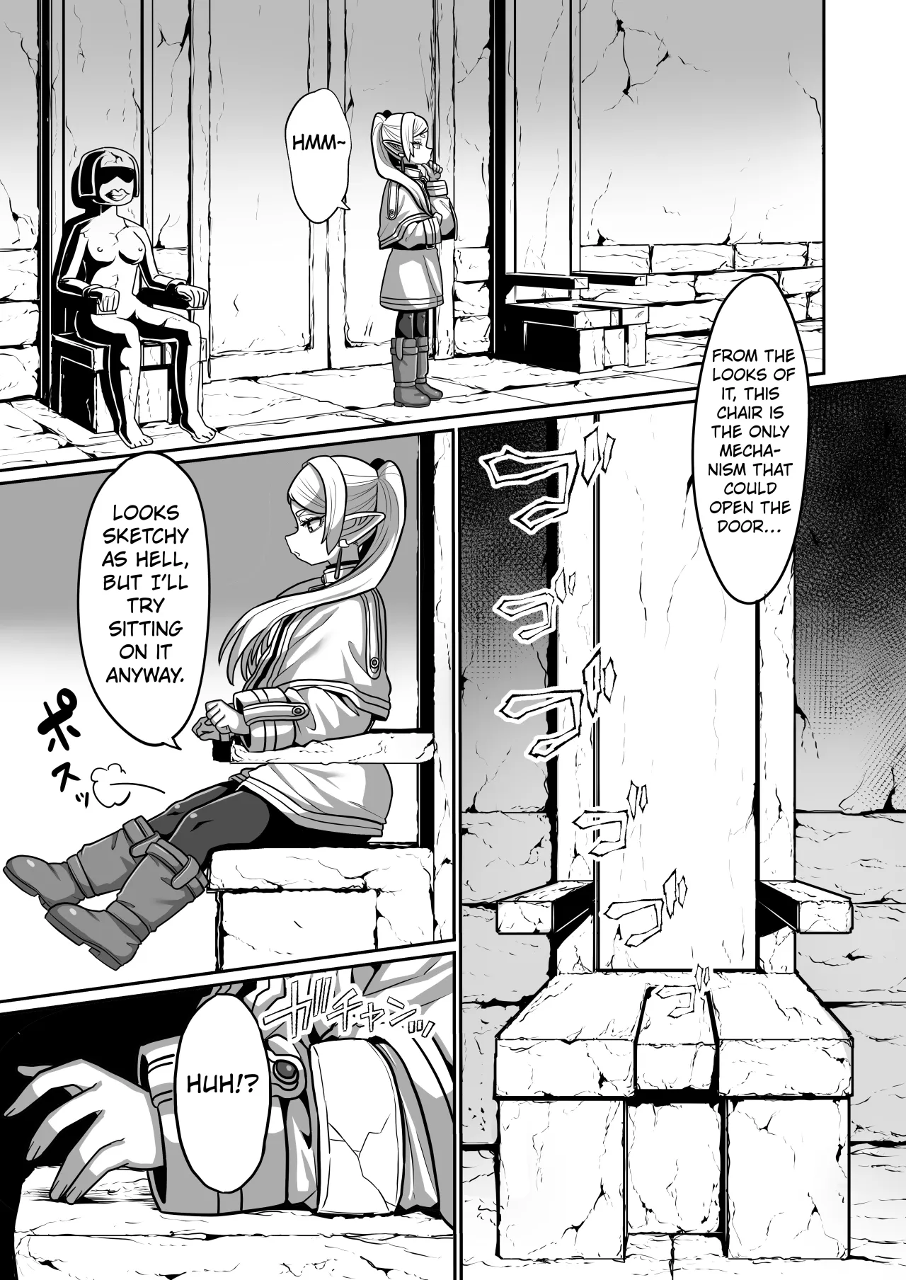 Frieren and the Erotic Trap Dungeon 4
