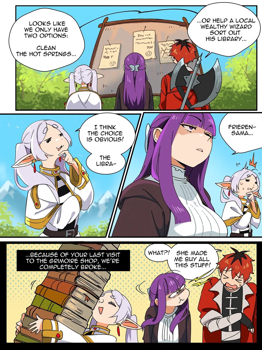 Frieren doujinshi 1