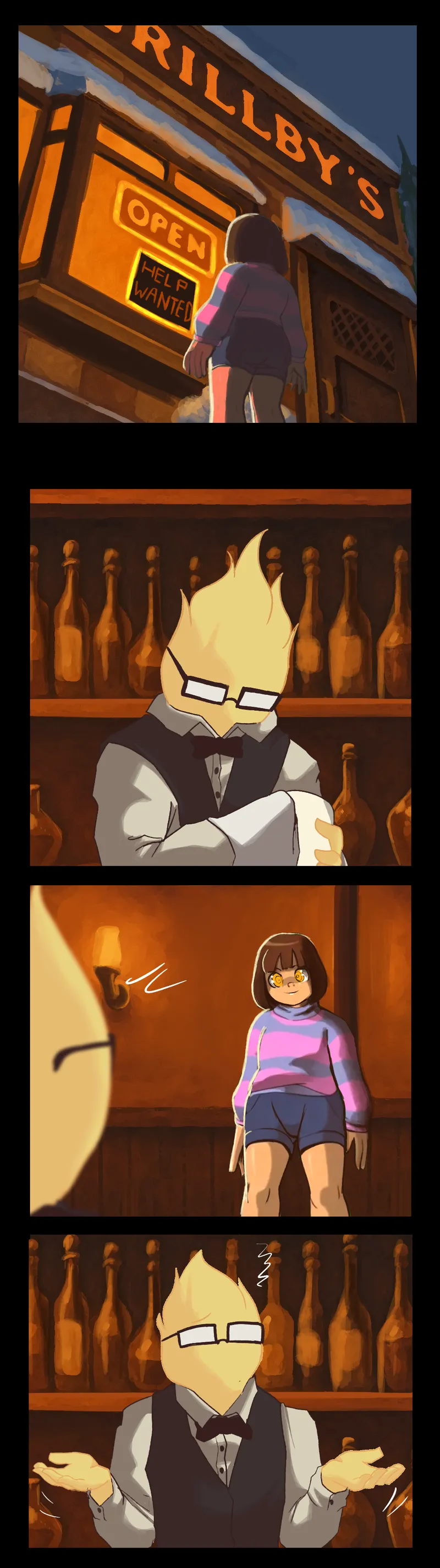 Frisk's Hypnotic Adventures (Remastered) Oneshot - Page 11