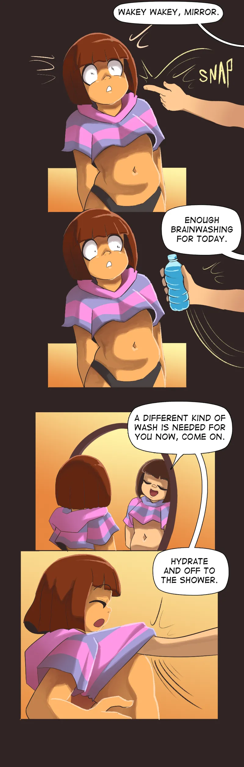 Frisk's Hypnotic Adventures (Remastered) Oneshot - Page 17