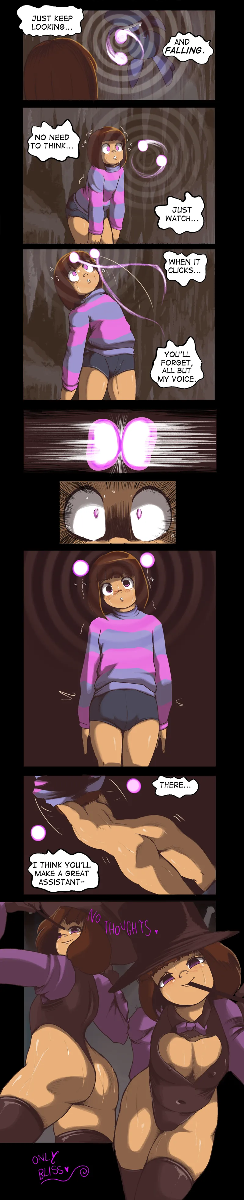 Frisk's Hypnotic Adventures (Remastered) Oneshot - Page 4