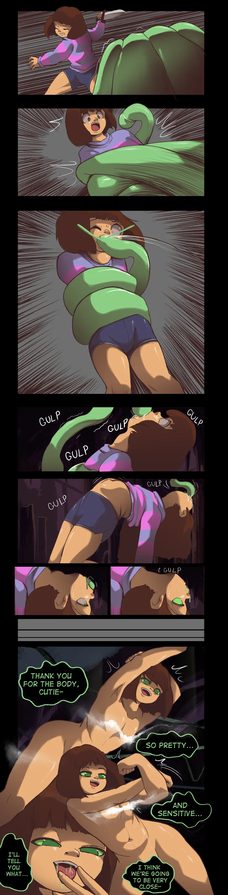 Frisk's Hypnotic Adventures (Remastered) Oneshot - Page 5