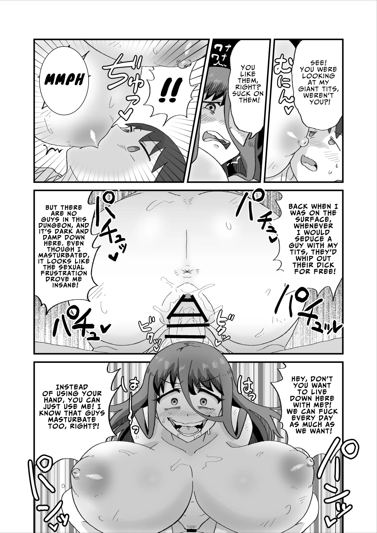 FUCK DUNGEON ~Cumsqueezed by Monsters and Adventurers in a Femdom World~ 19