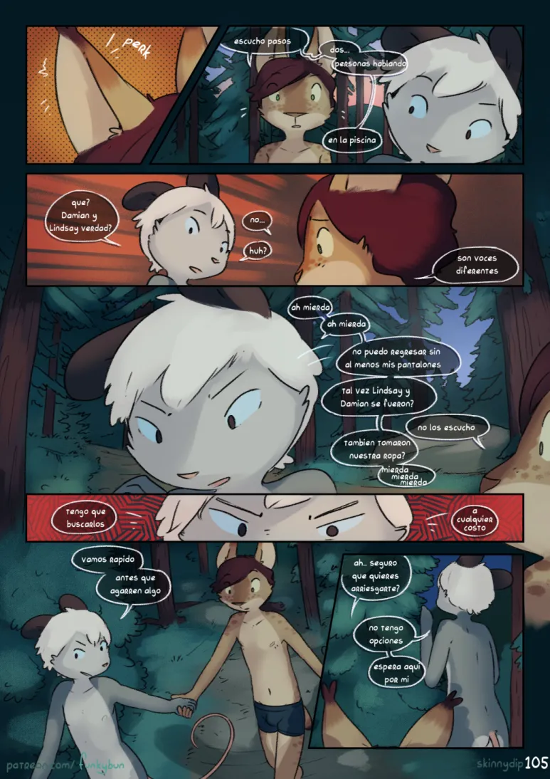 [Funkybun] Skinny dip [Esp] Oneshot - Page 106