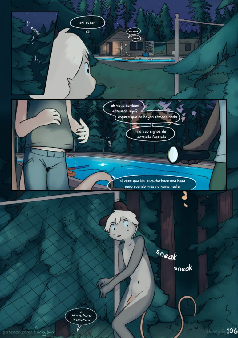 [Funkybun] Skinny dip [Esp] Oneshot - Page 107