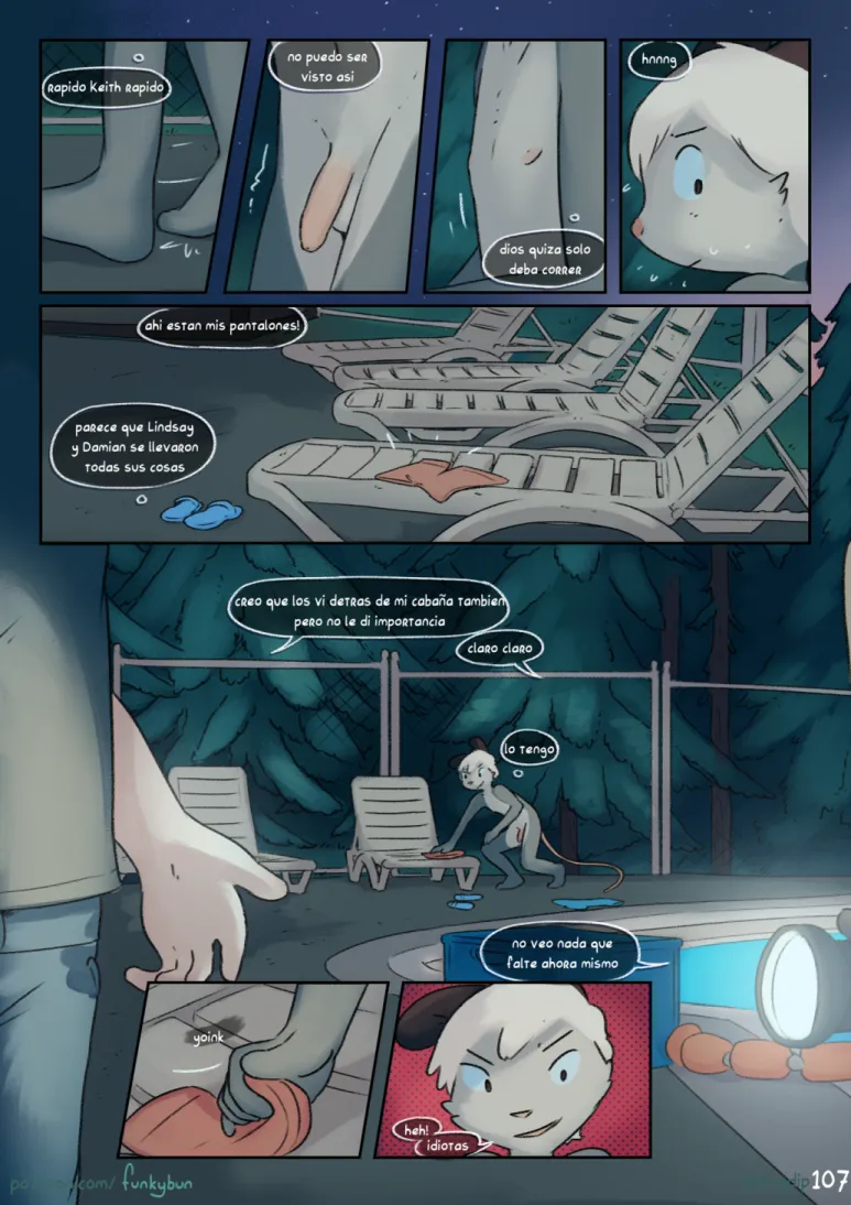 [Funkybun] Skinny dip [Esp] Oneshot - Page 108