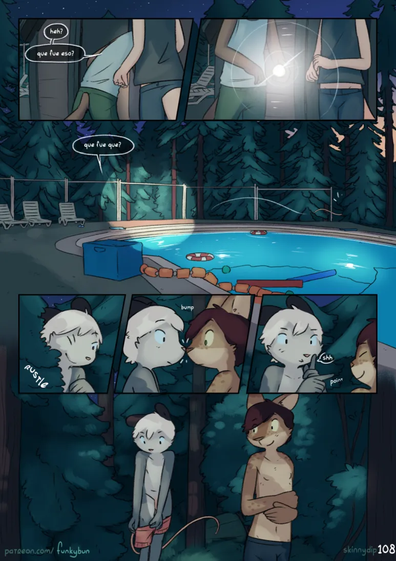 [Funkybun] Skinny dip [Esp] Oneshot - Page 109