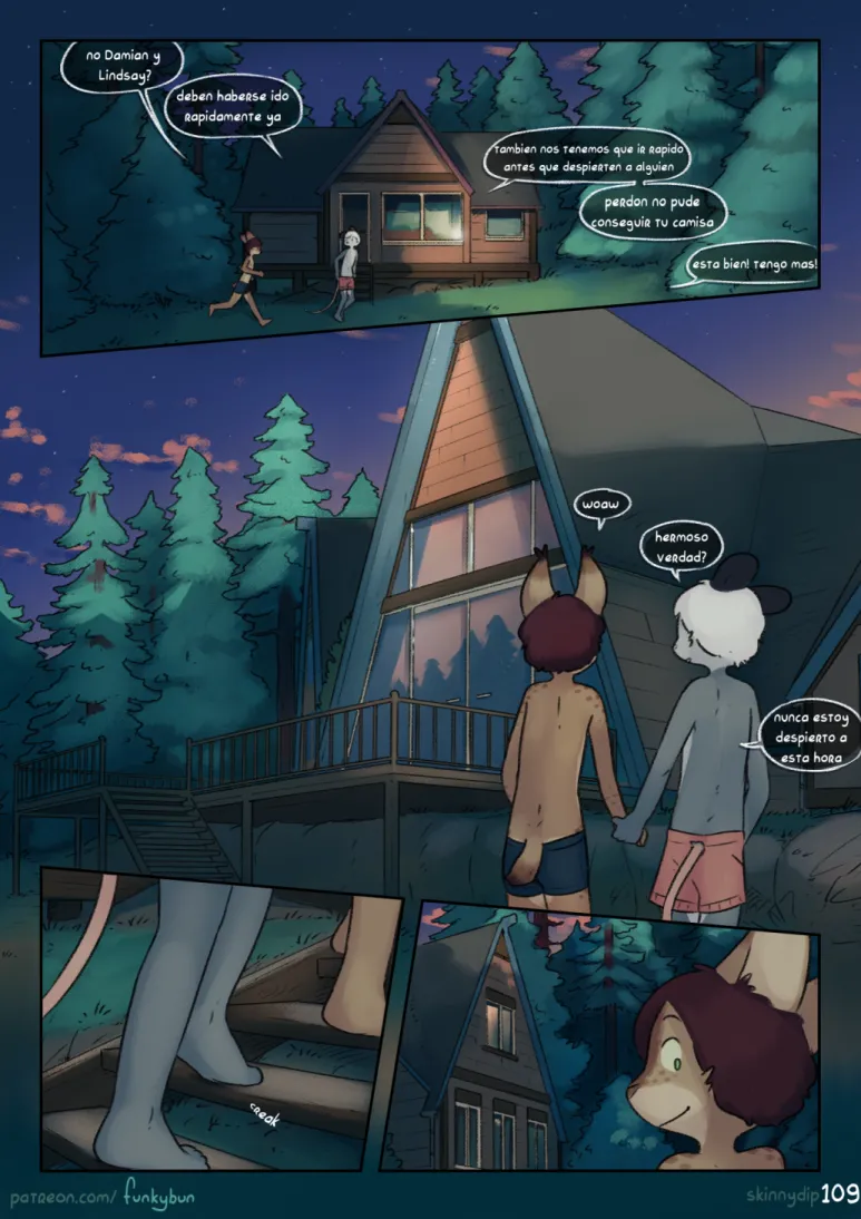 [Funkybun] Skinny dip [Esp] Oneshot - Page 110