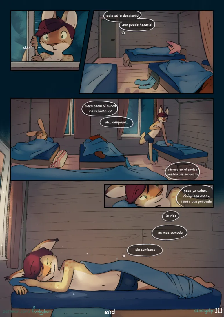 [Funkybun] Skinny dip [Esp] Oneshot - Page 112