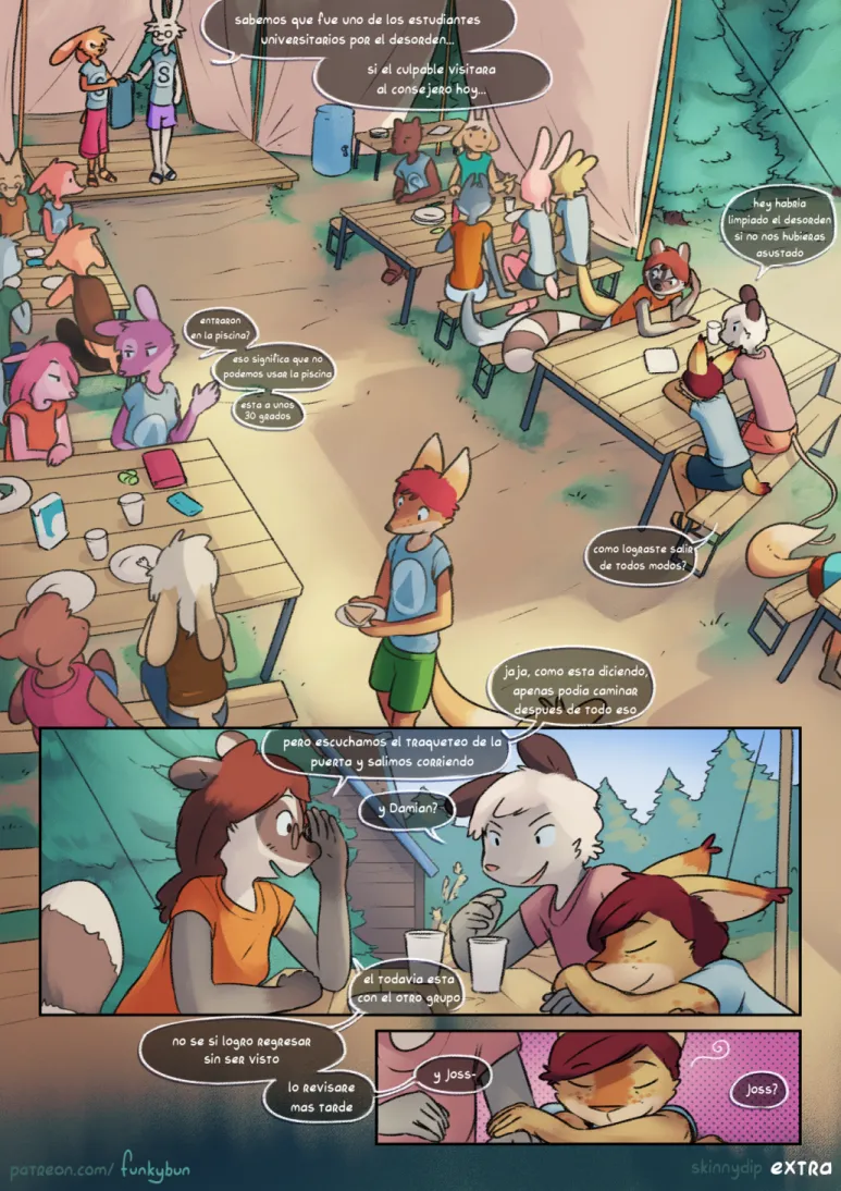 [Funkybun] Skinny dip [Esp] Oneshot - Page 113