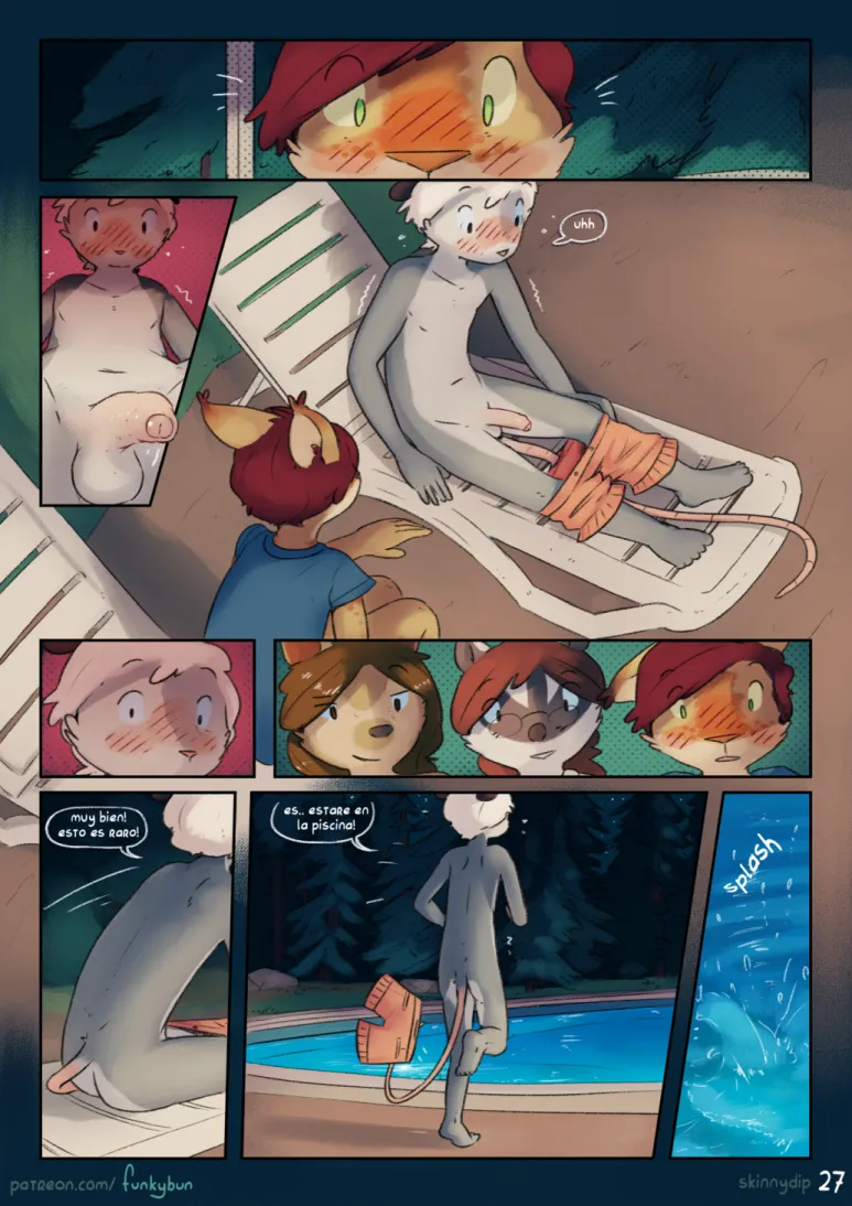 [Funkybun] Skinny dip [Esp] Oneshot - Page 28