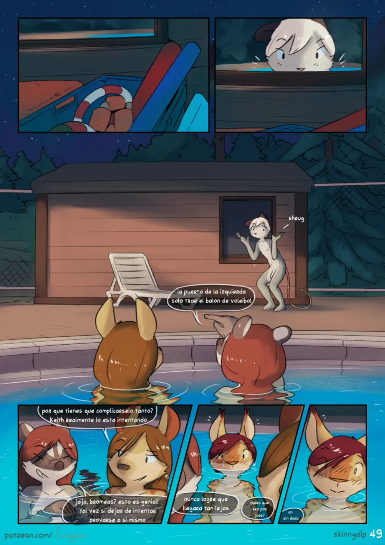 [Funkybun] Skinny dip [Esp] Oneshot - Page 50