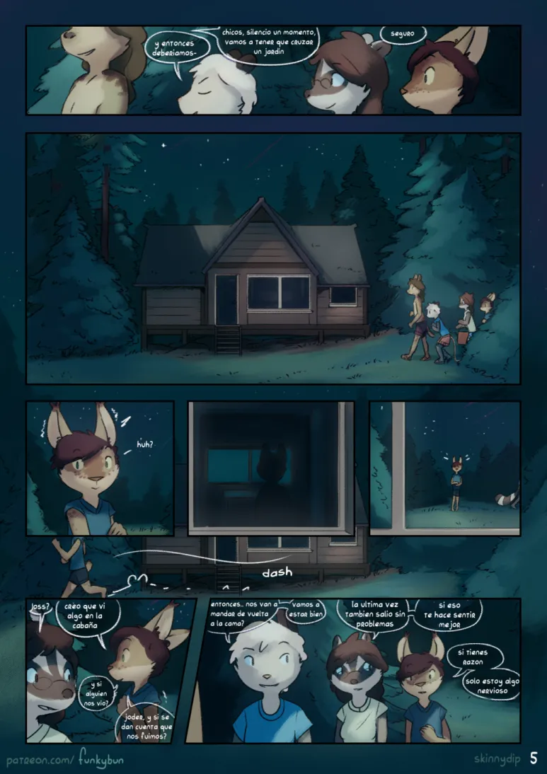 [Funkybun] Skinny dip [Esp] Oneshot - Page 6