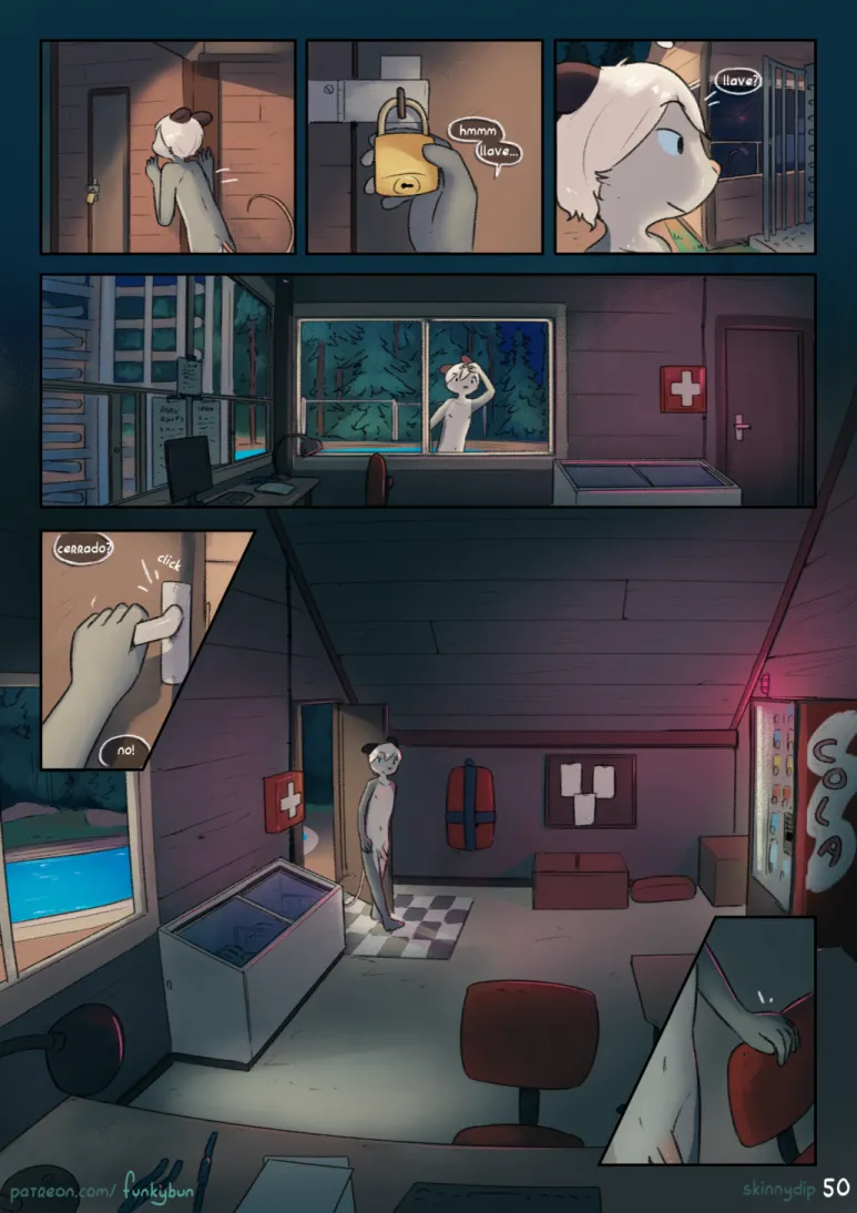 [Funkybun] Skinny dip [Esp] Oneshot - Page 51