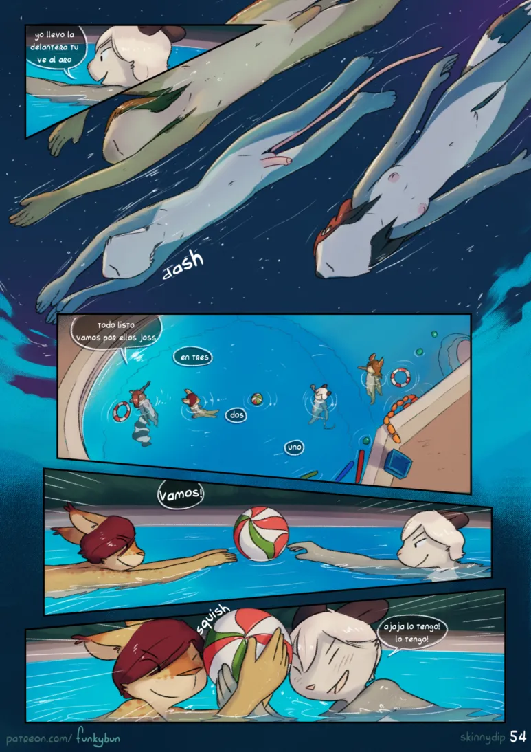 [Funkybun] Skinny dip [Esp] Oneshot - Page 55