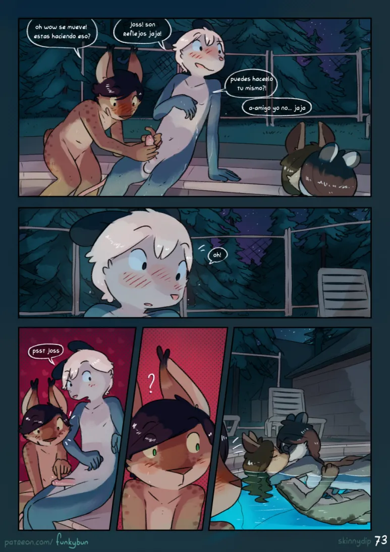 [Funkybun] Skinny dip [Esp] Oneshot - Page 74