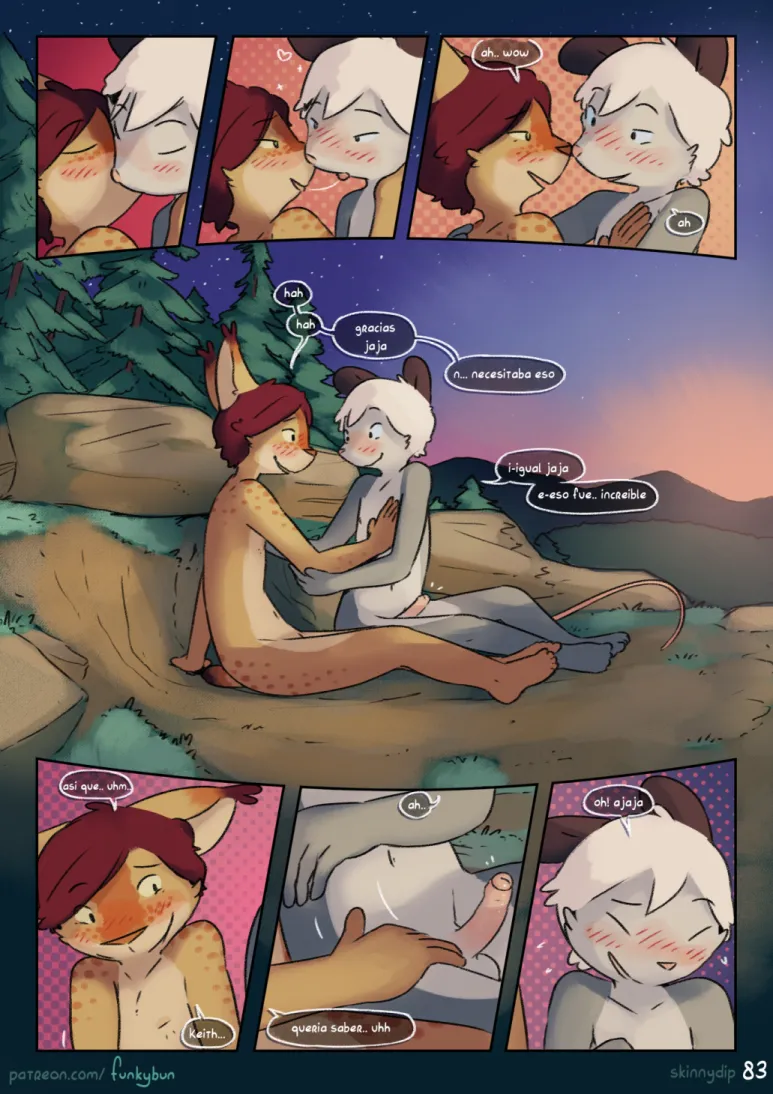 [Funkybun] Skinny dip [Esp] Oneshot - Page 84