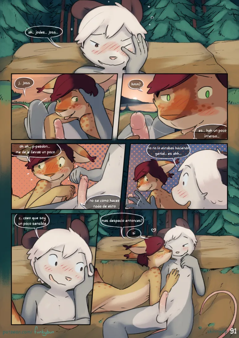 [Funkybun] Skinny dip [Esp] Oneshot - Page 92