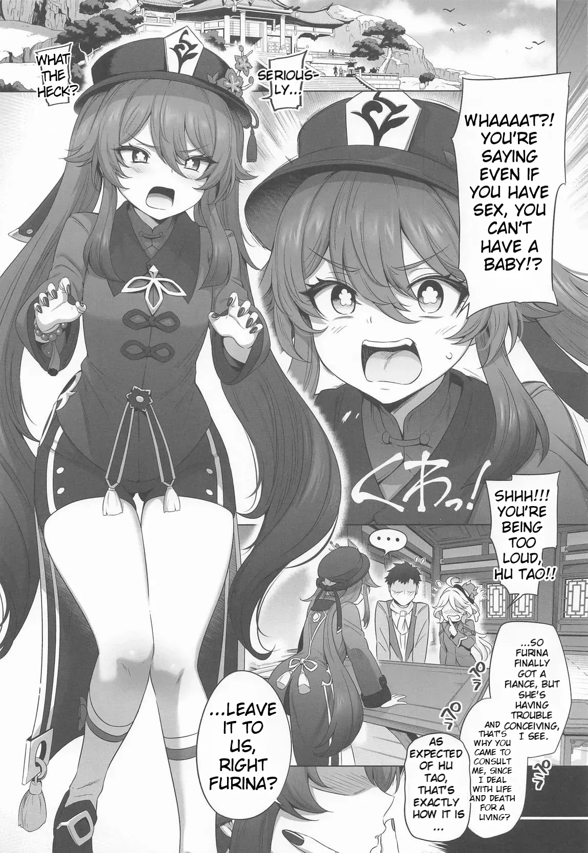 Furina Hu Tao Ninkatsu Kiroku 2