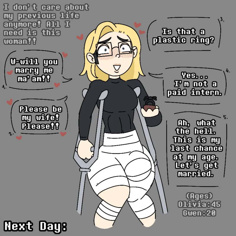 Futa Gwen Stacy x Olivia Octavius 16