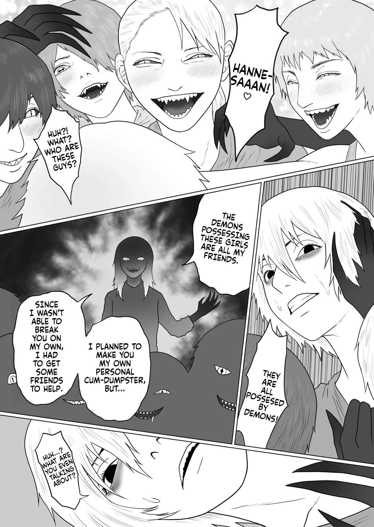 Futanari Akuma to Akuma Haraishi 37