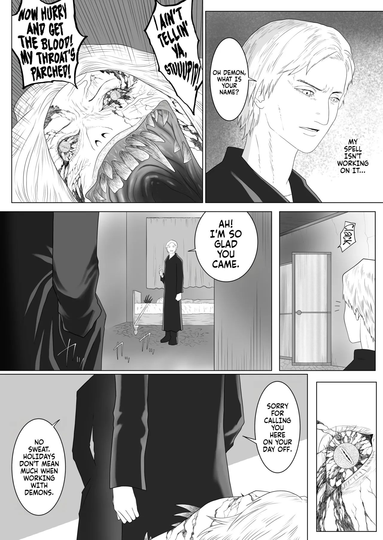 Futanari Akuma to Akuma Haraishi 5