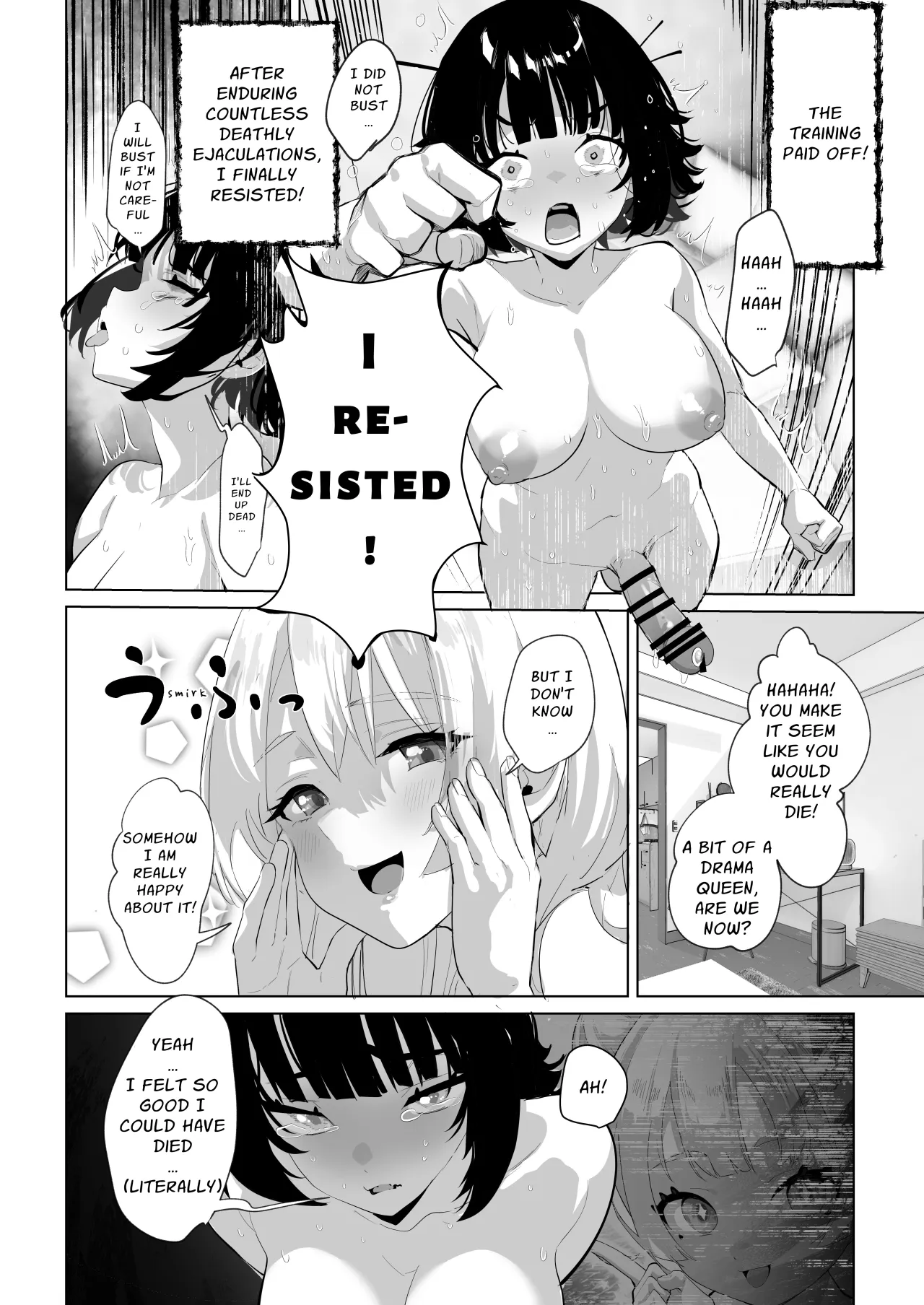 Futanari Deathloop Challenge ~I'll Die If I Ejaculate, But I Want to Make Her Cum~ 24