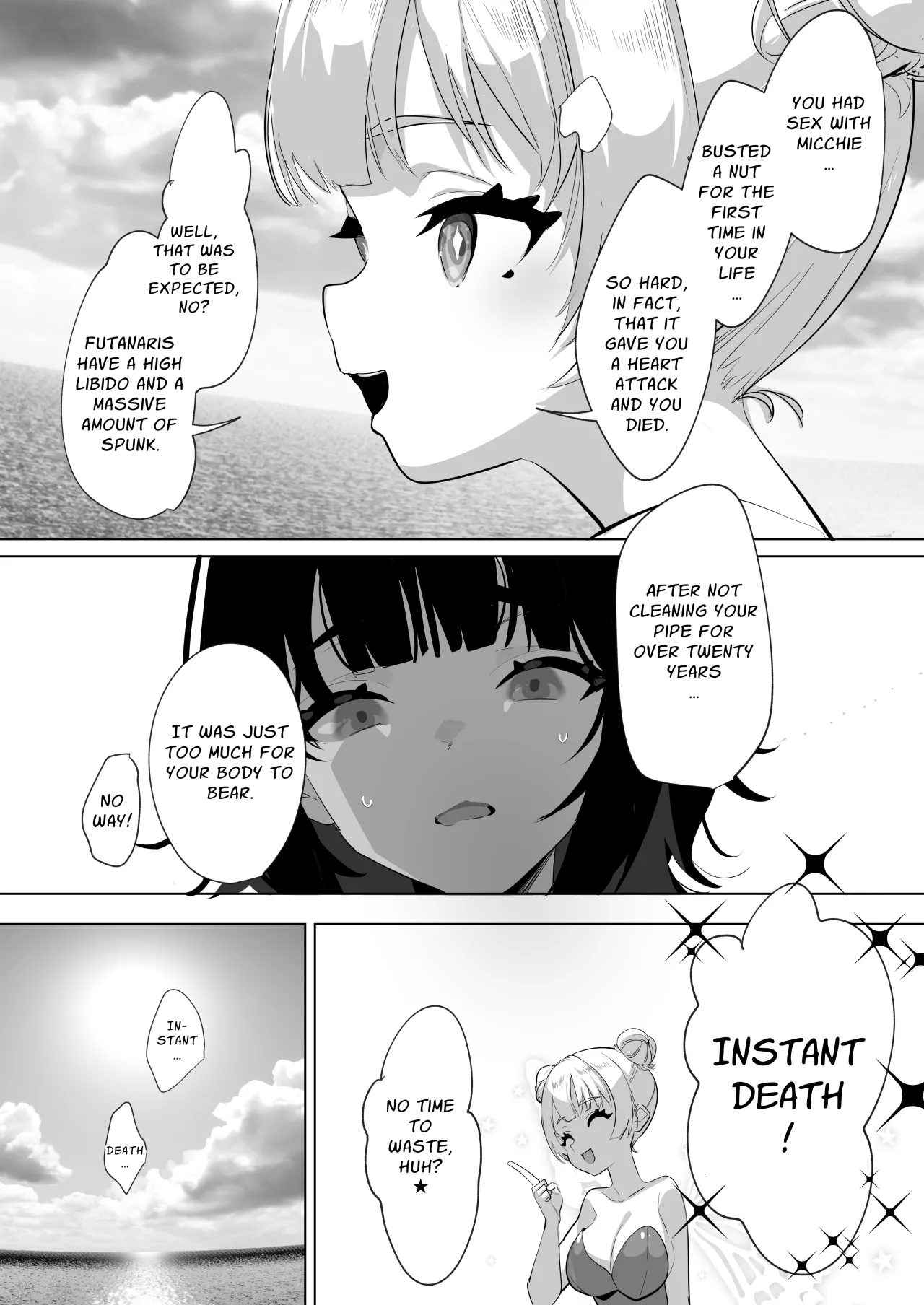 Futanari Deathloop Challenge ~I'll Die If I Ejaculate, But I Want to Make Her Cum~ 10
