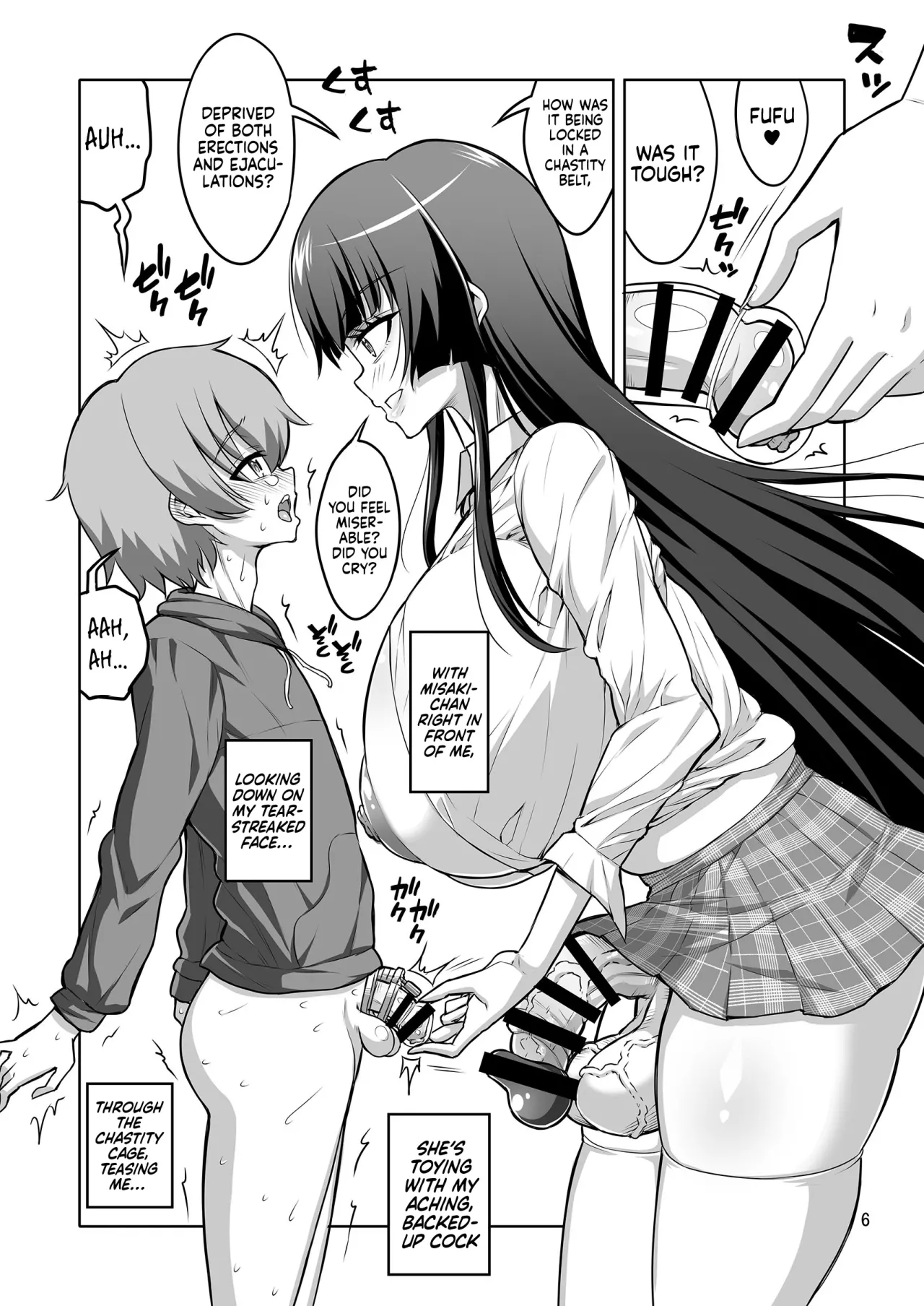 Futanari JK Gyaku Anal Fuuzokujou Shaseikanri Choukyou 5