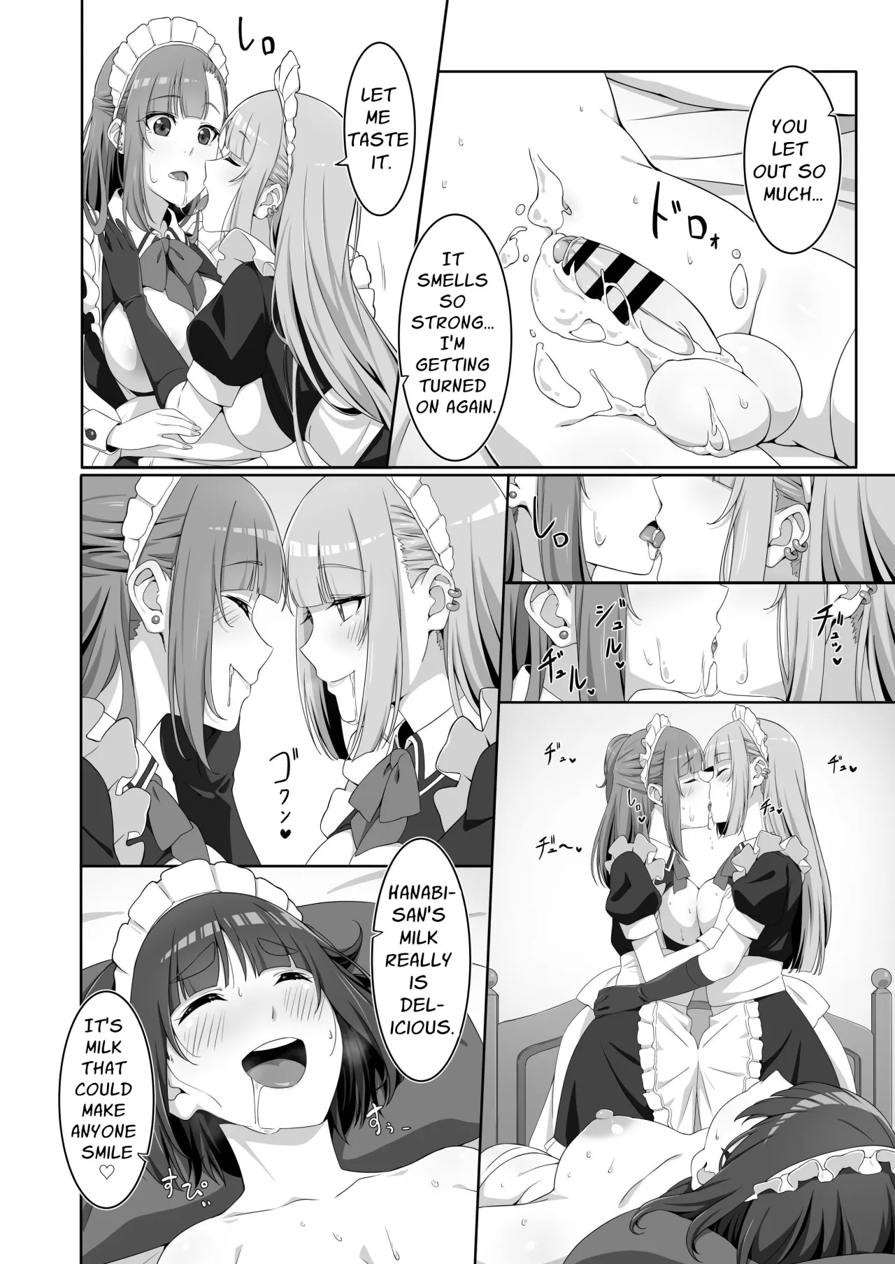 Futanari Maid no Milk Houshi 25