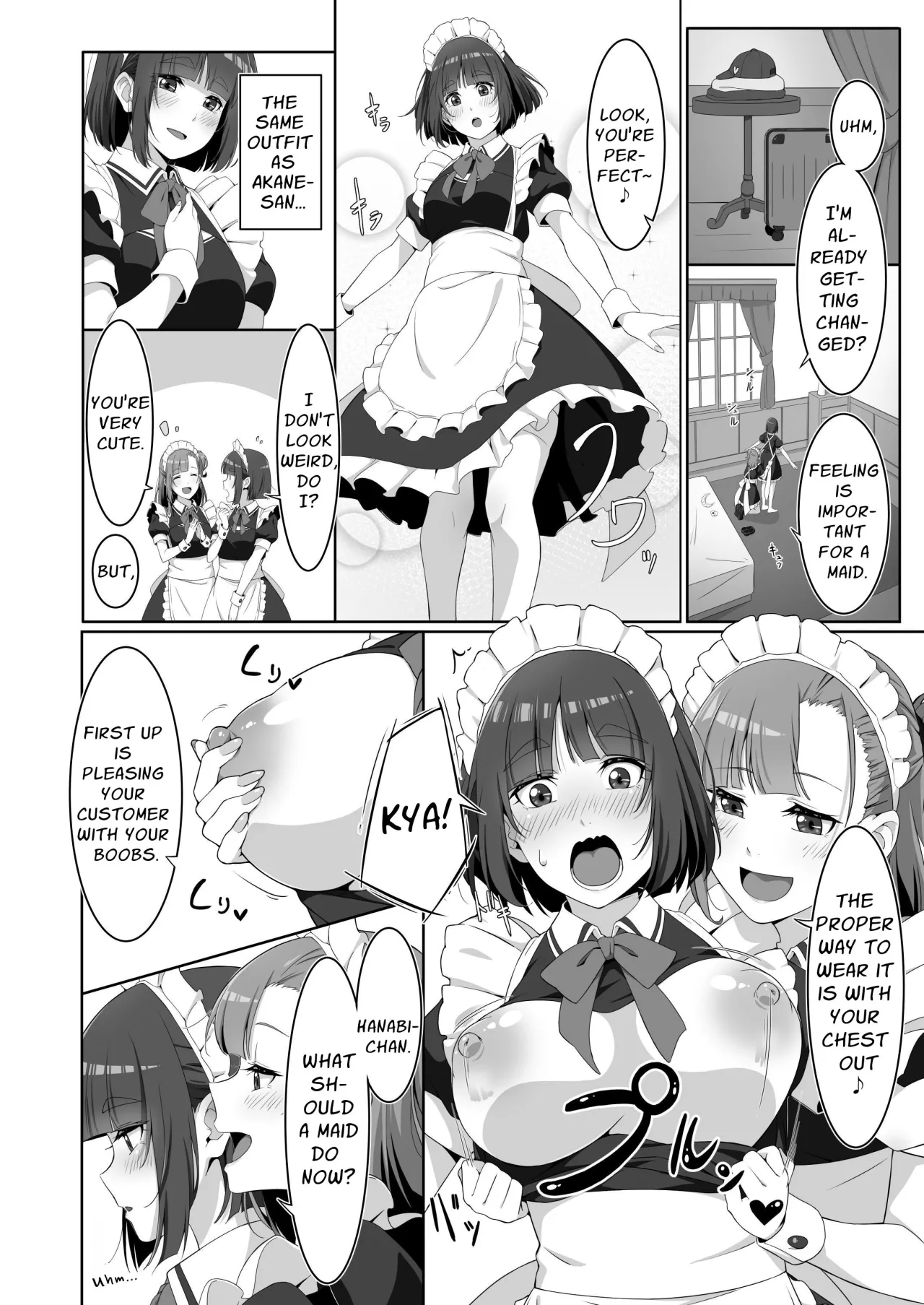 Futanari Maid no Milk Houshi 7