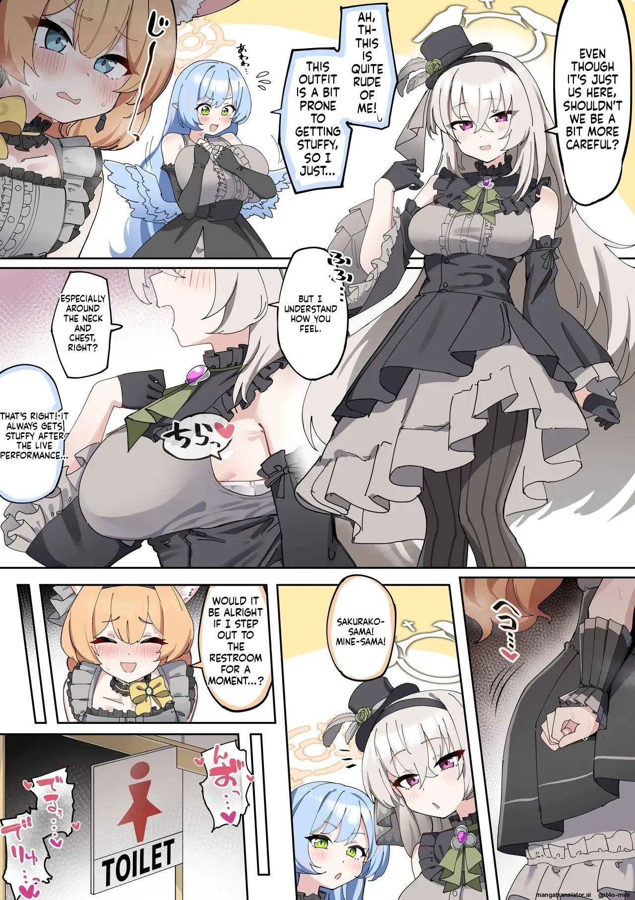 Futanari Mari-chan ga Osaru-san ni Naranai You ni Ganbaru Manga [MTL] 4