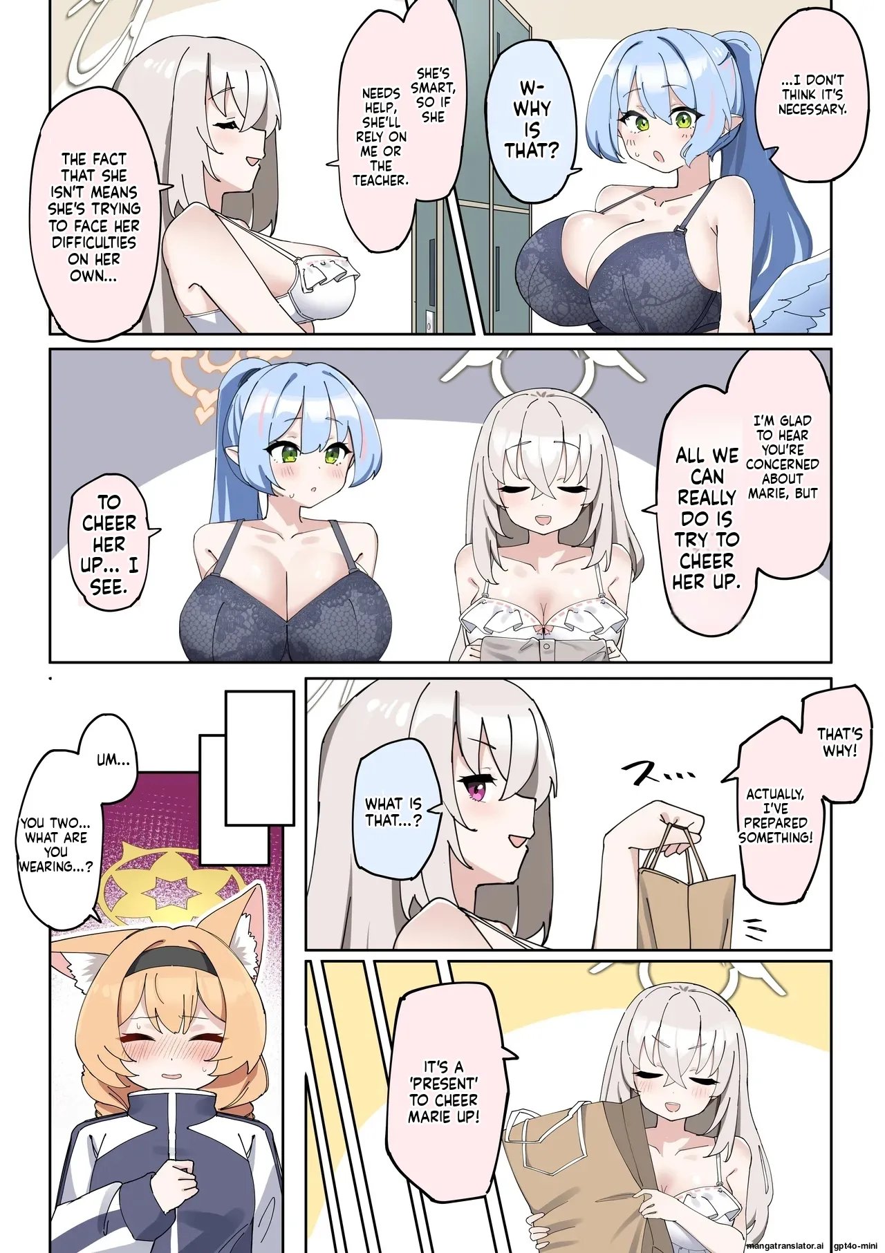 Futanari Mari-chan ga Osaru-san ni Naranai You ni Ganbaru Manga [MTL] 10
