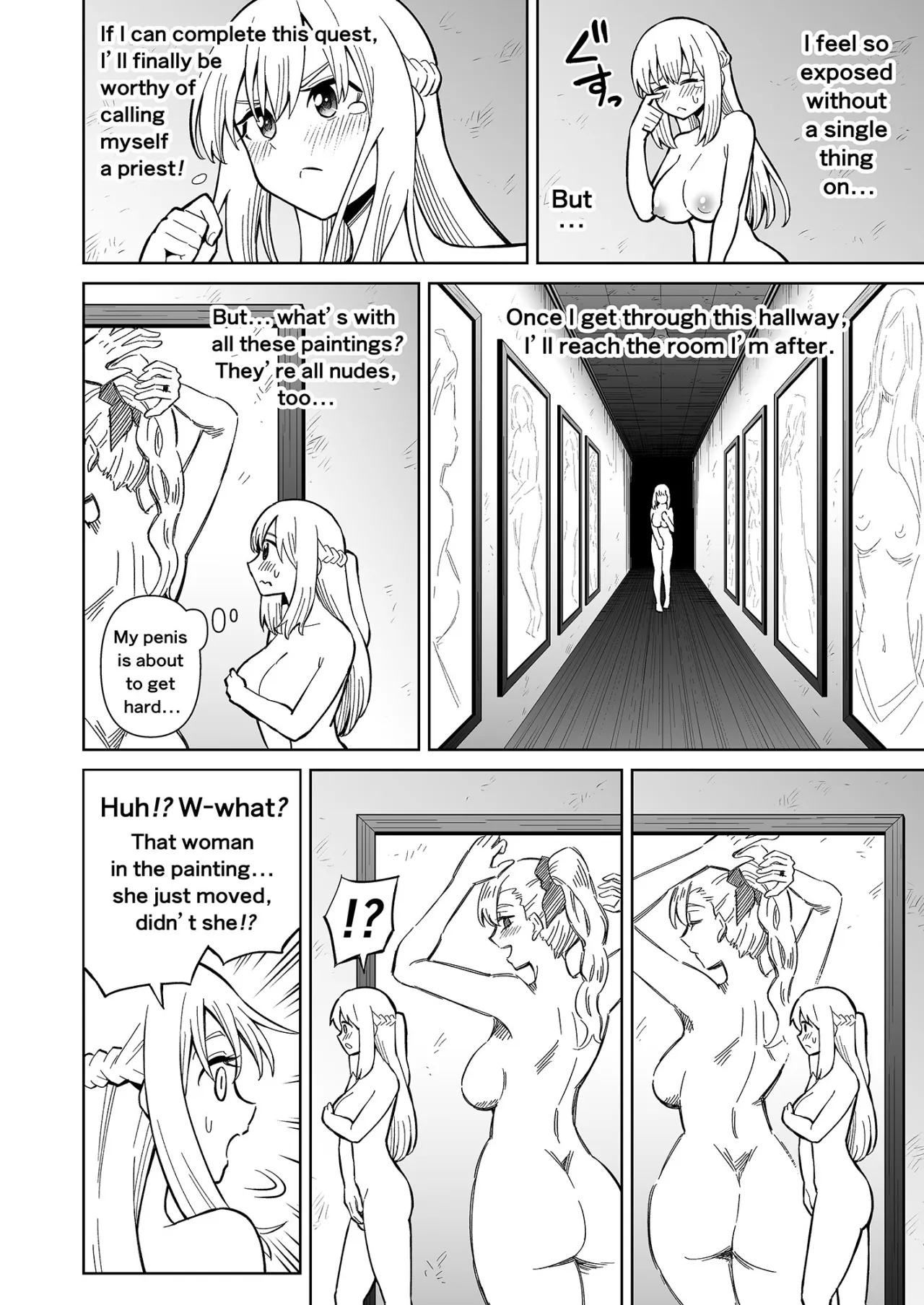 Futanari Priest Clarice to Akuryoukan 31