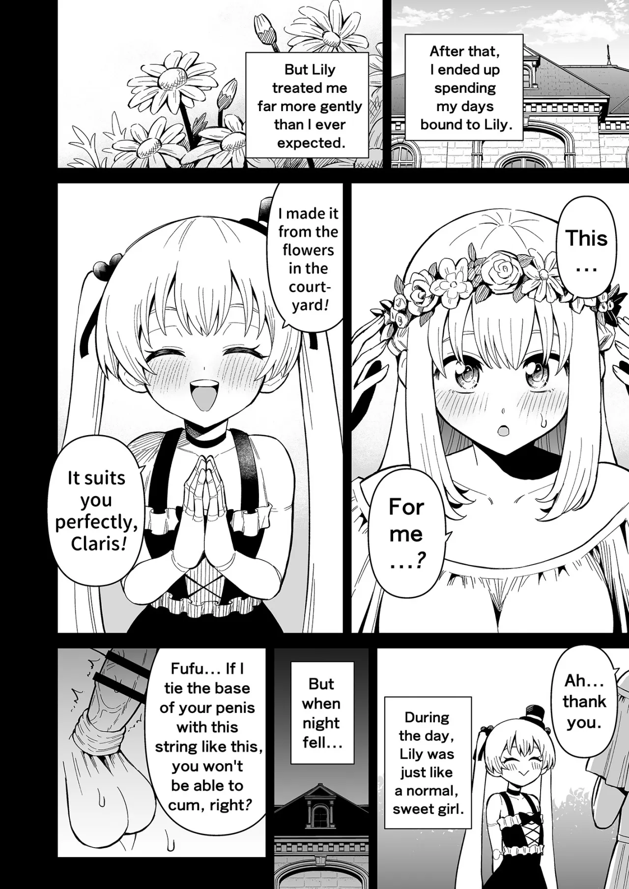 Futanari Priest Clarice to Akuryoukan 49