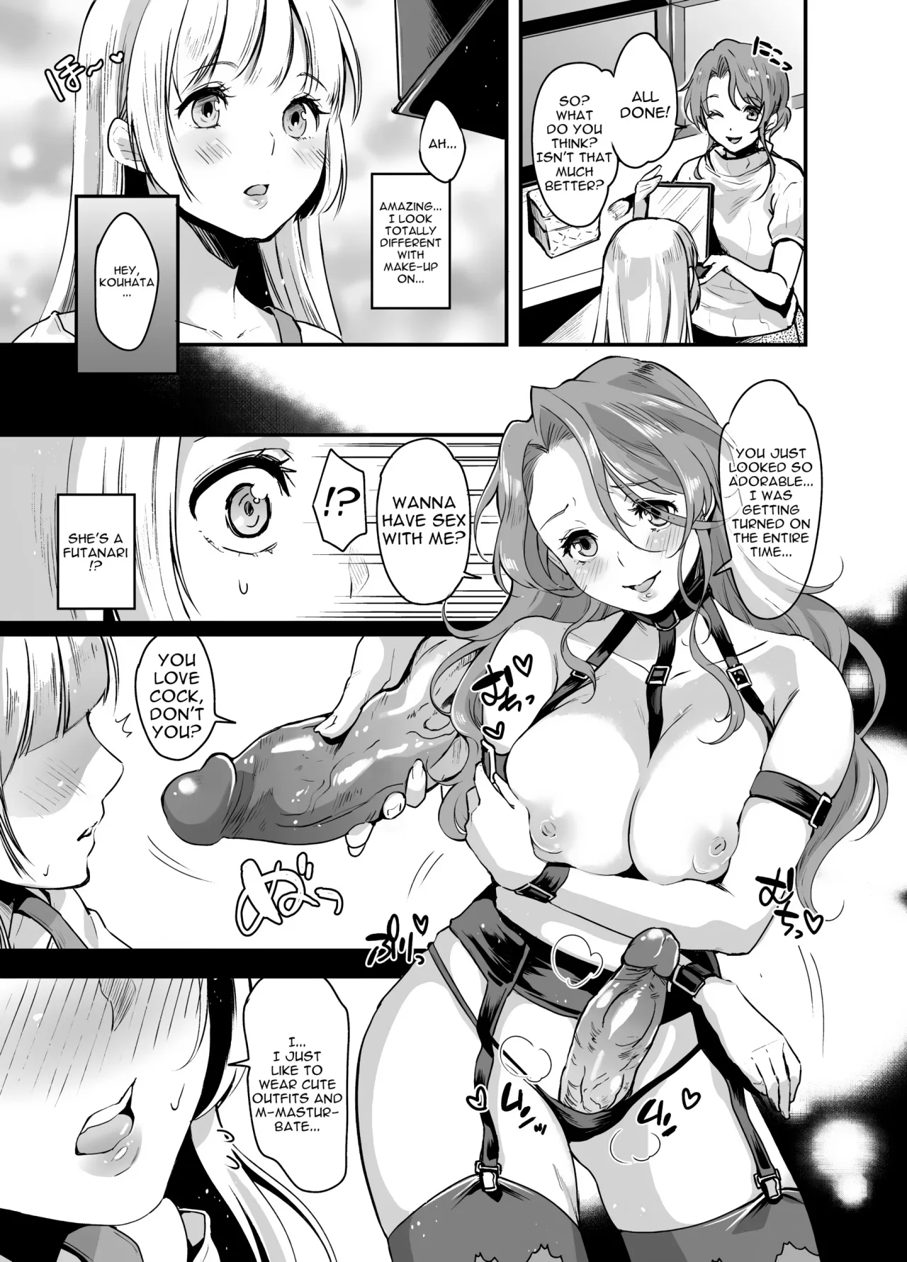 Futanari Ryoubo-san to Mesuiki Josou Danshi - Decensored 12