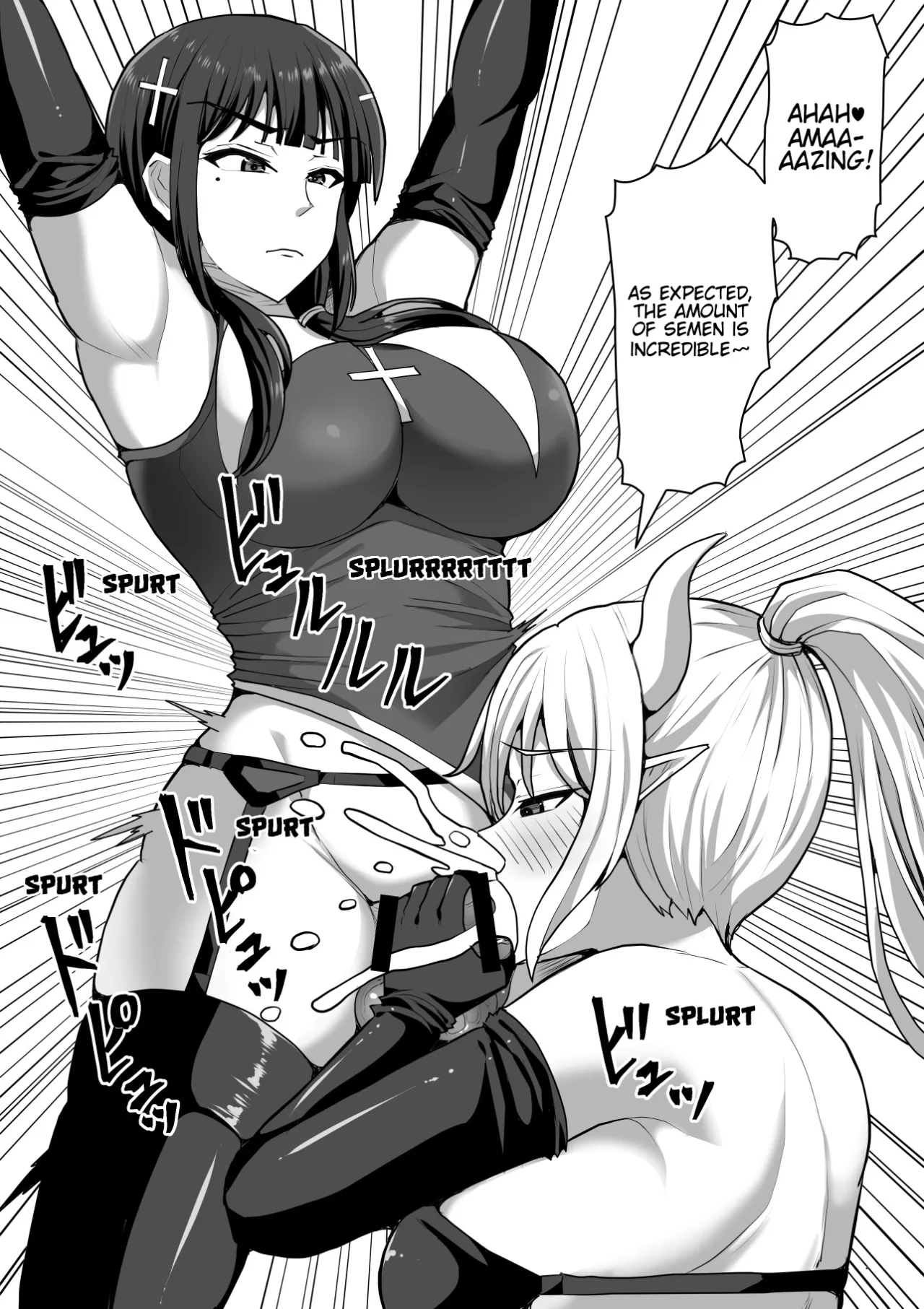 Futanari Shasei Kanri! 4 ~100-nichi-go ni Shasei suru Taima Shito Reiko~ 25