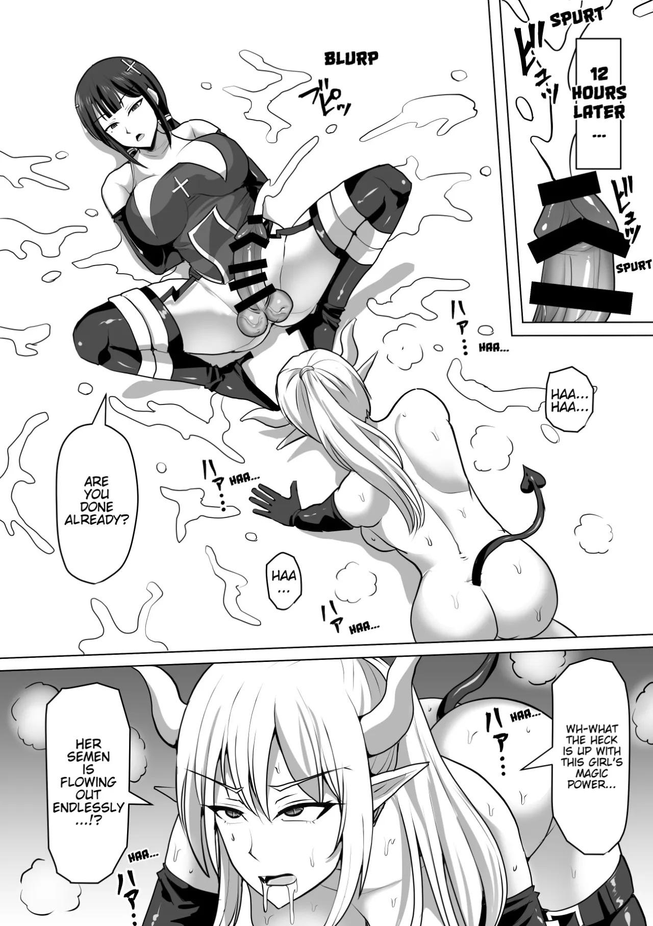 Futanari Shasei Kanri! 4 ~100-nichi-go ni Shasei suru Taima Shito Reiko~ 28