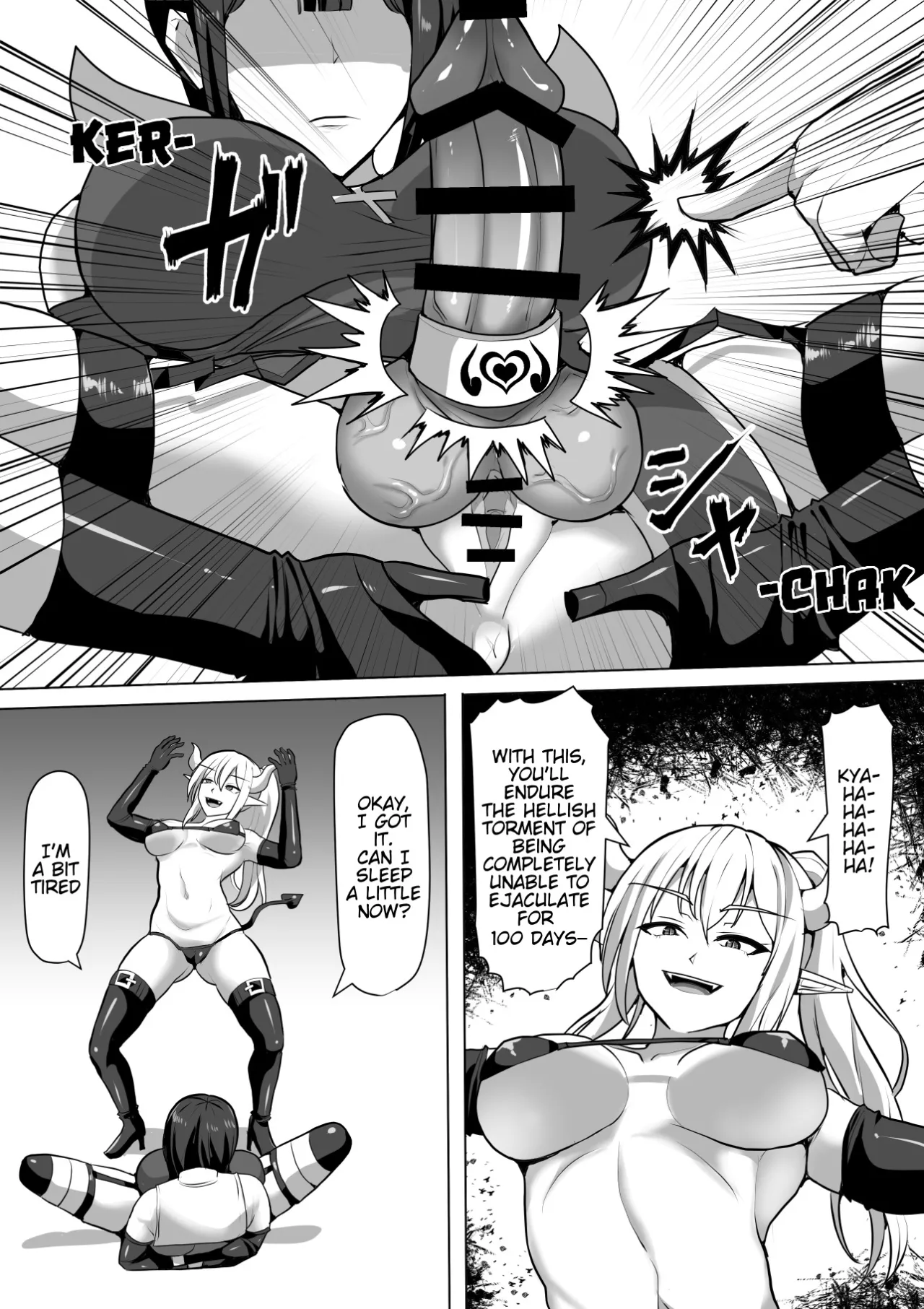 Futanari Shasei Kanri! 4 ~100-nichi-go ni Shasei suru Taima Shito Reiko~ 30