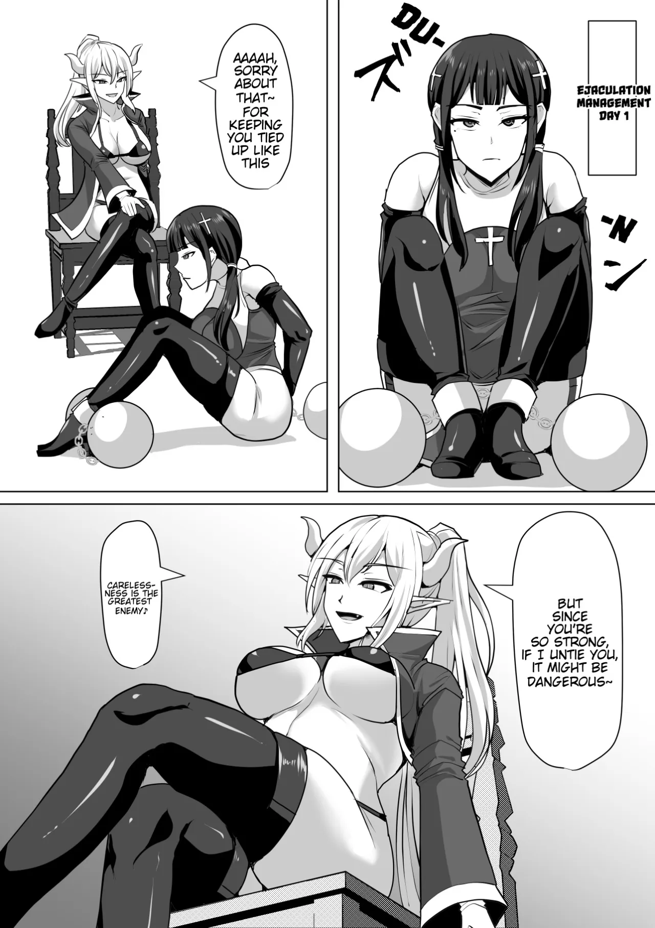 Futanari Shasei Kanri! 4 ~100-nichi-go ni Shasei suru Taima Shito Reiko~ 32