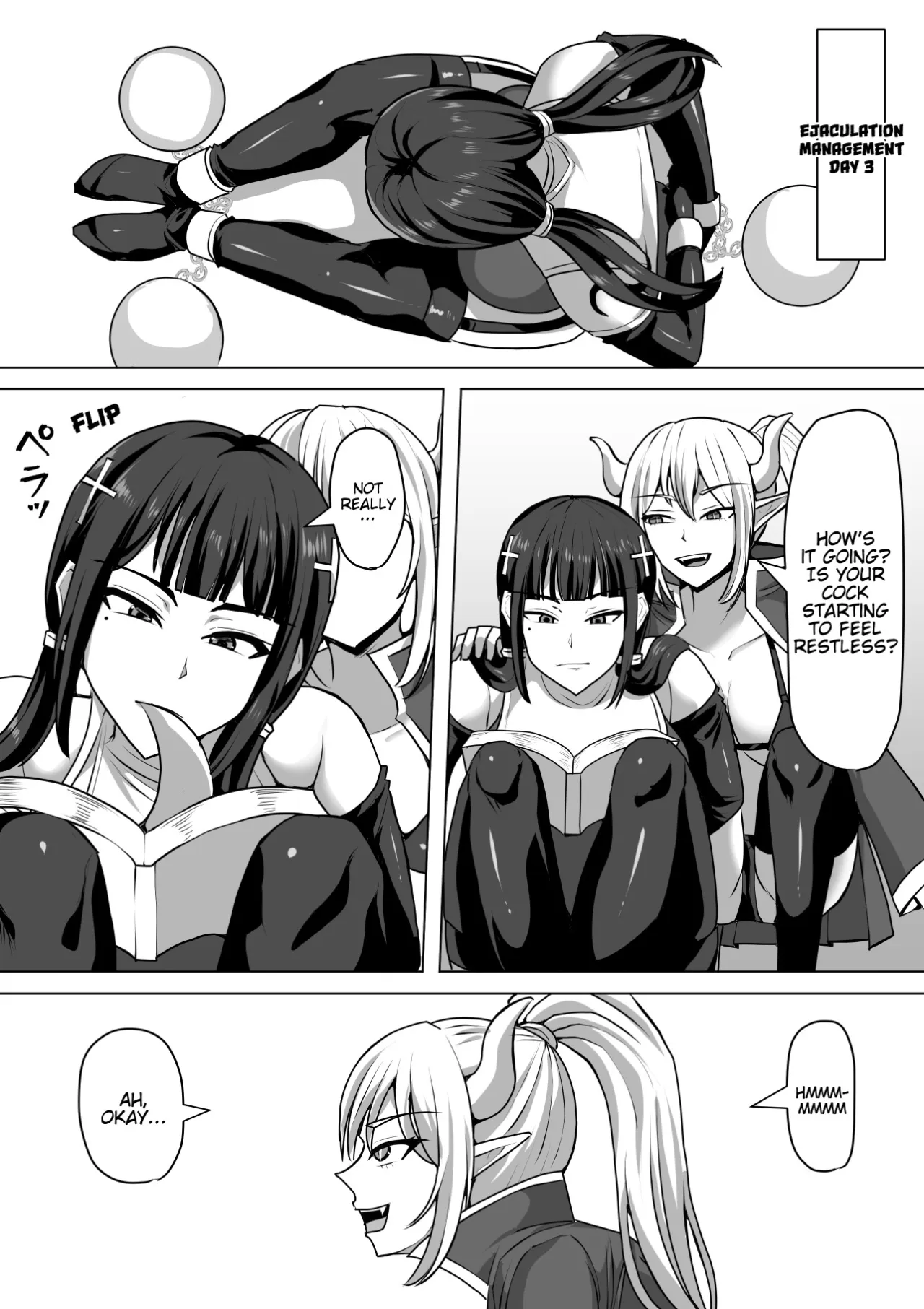 Futanari Shasei Kanri! 4 ~100-nichi-go ni Shasei suru Taima Shito Reiko~ 34