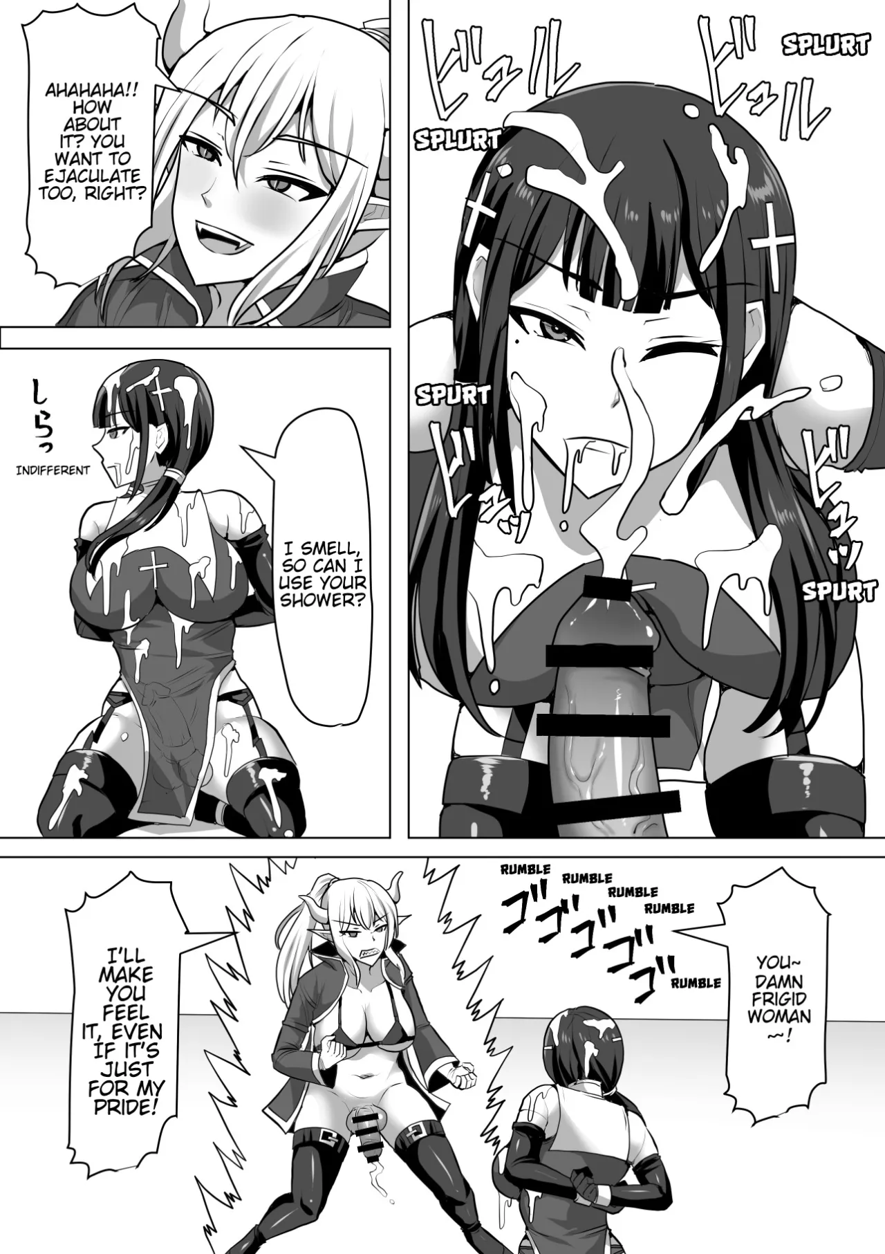 Futanari Shasei Kanri! 4 ~100-nichi-go ni Shasei suru Taima Shito Reiko~ 42