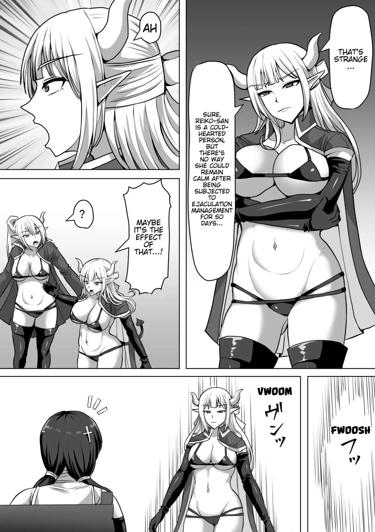 Futanari Shasei Kanri! 4 ~100-nichi-go ni Shasei suru Taima Shito Reiko~ 50