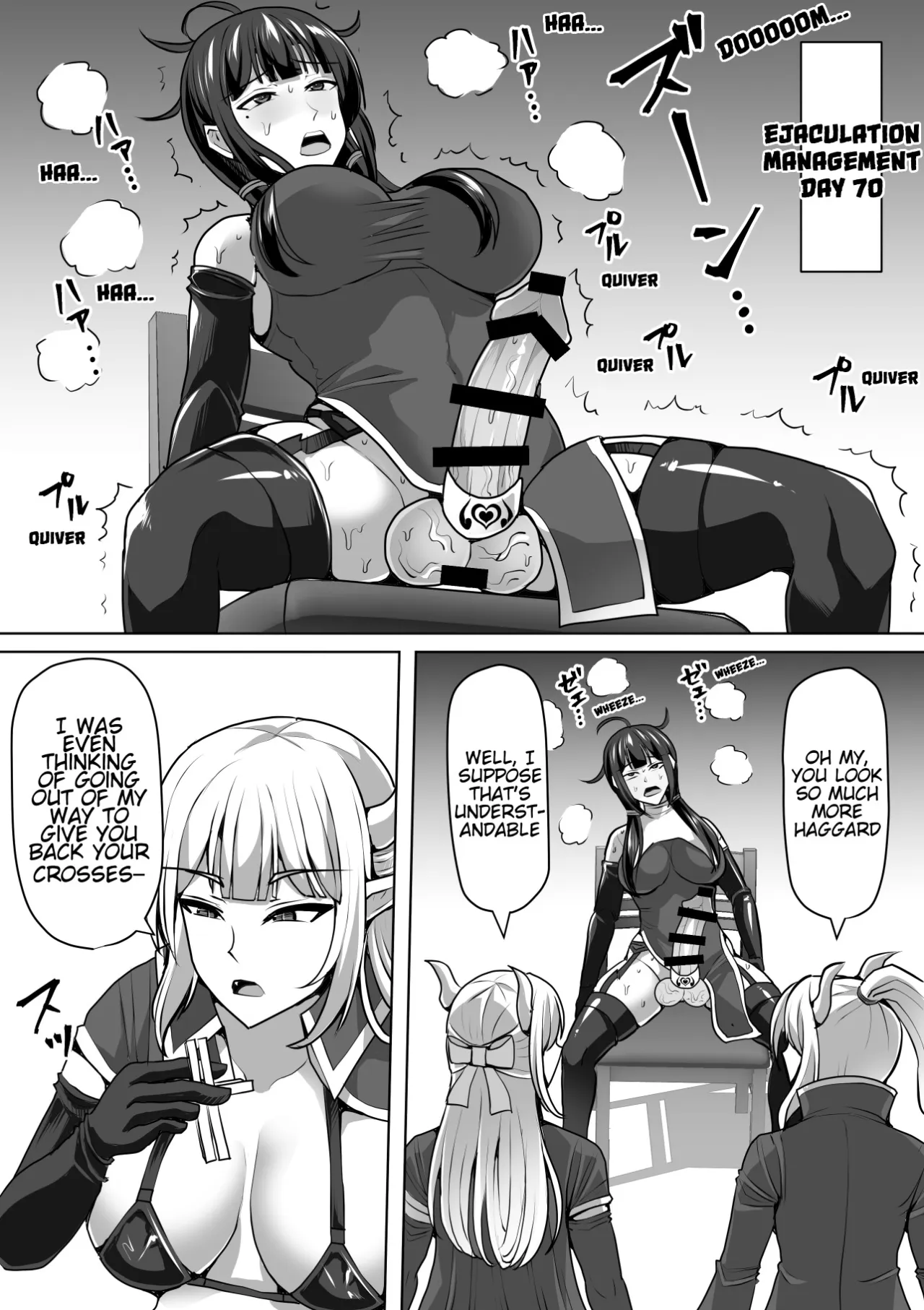 Futanari Shasei Kanri! 4 ~100-nichi-go ni Shasei suru Taima Shito Reiko~ 67