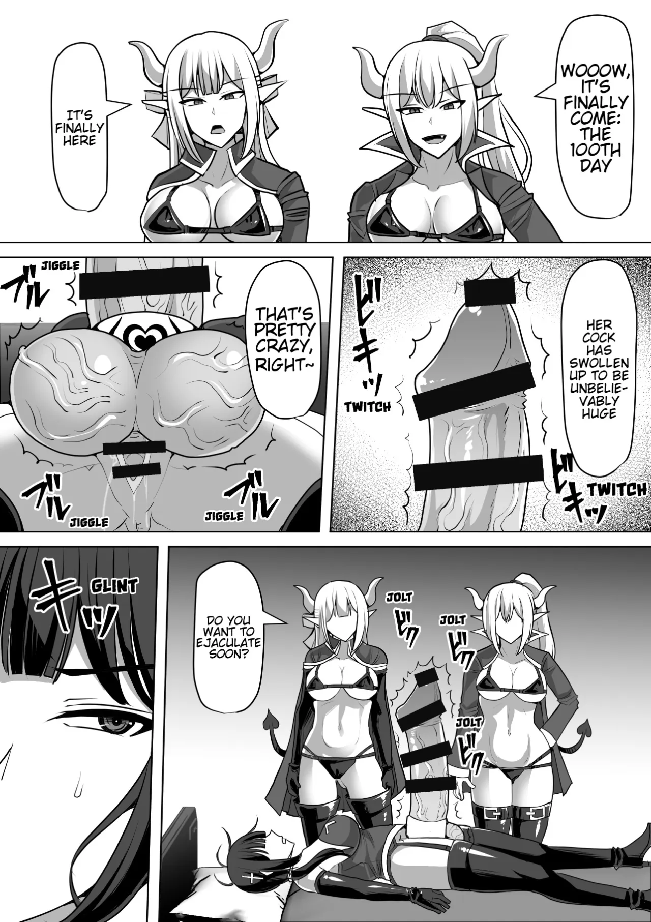 Futanari Shasei Kanri! 4 ~100-nichi-go ni Shasei suru Taima Shito Reiko~ 87