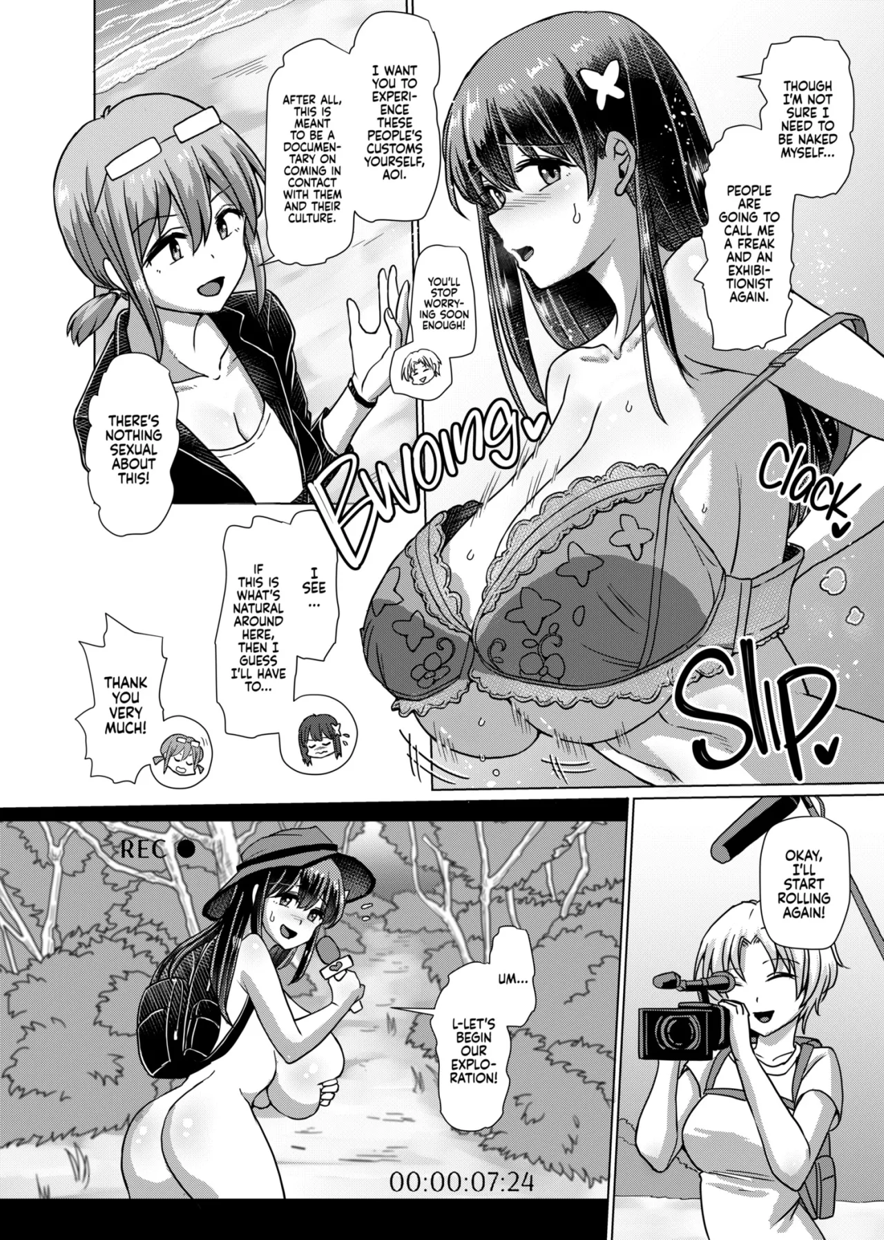 Futanari Shizen Bangumi no Tanken Reporter - Decensored 3