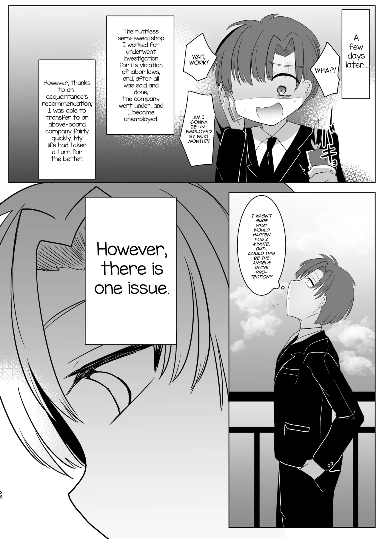 Futanari Tenshi no Seiya Shugo ~Maigo no Tenshi ni Erabareta Anata wa, Amaku Aragaenai Seinaru Kago o Ukeru~ 24