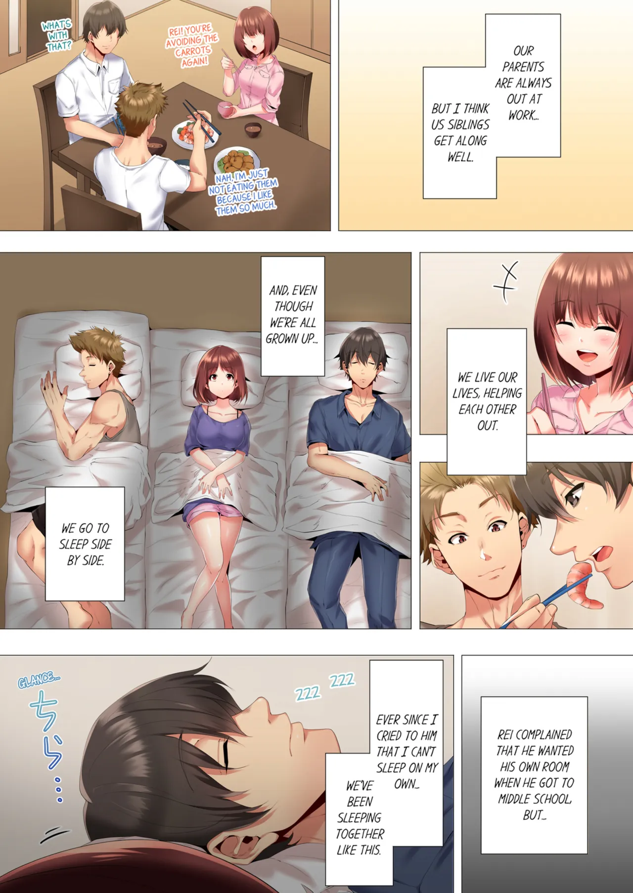 Futari de Watashi o Ikasenaide...! ~Kurayami, Majiwaru Kyoudai Futon~ - Decensored 8